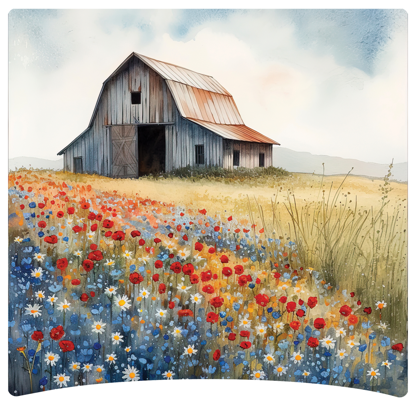 8" x 8" Barn