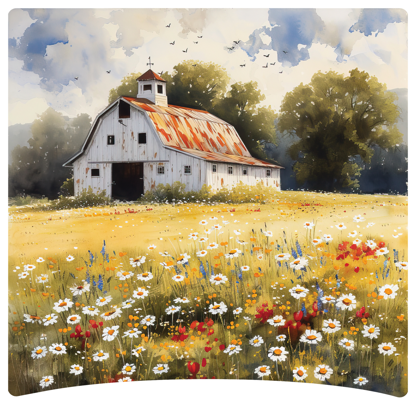 8" x 8" Barn