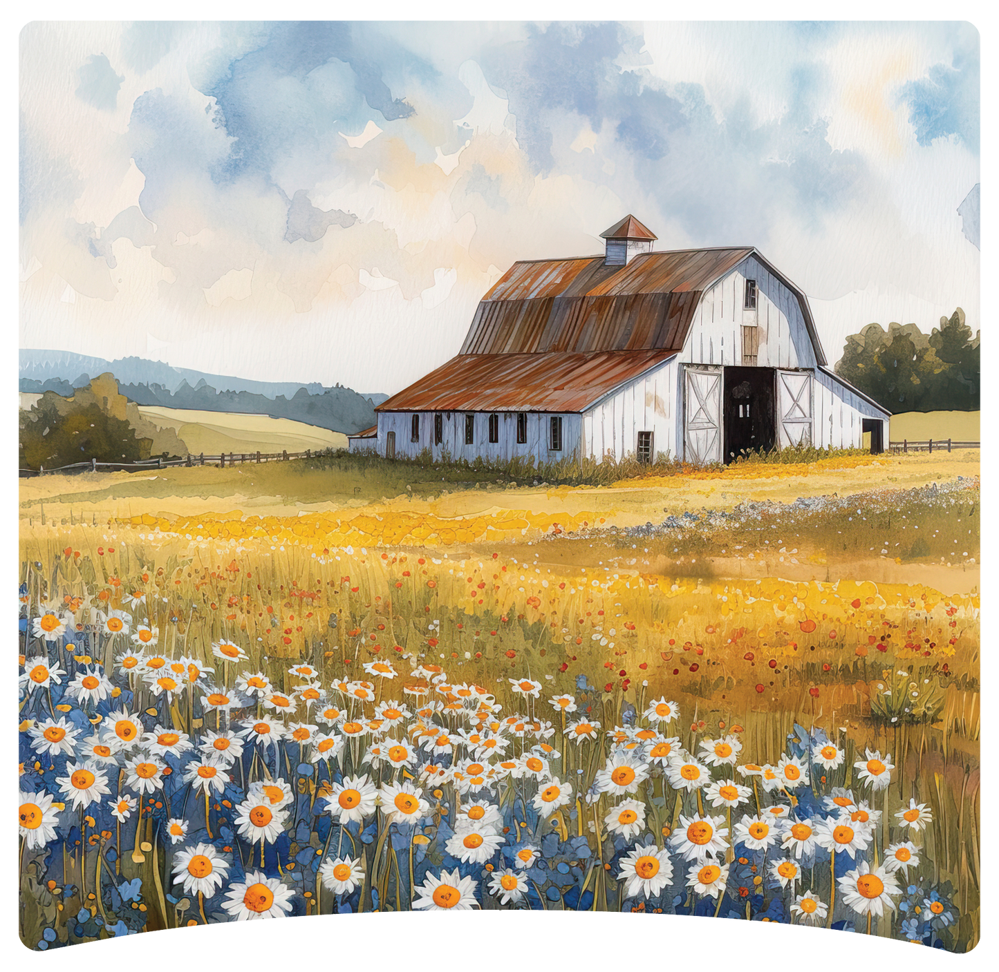 8" x 8" Barn