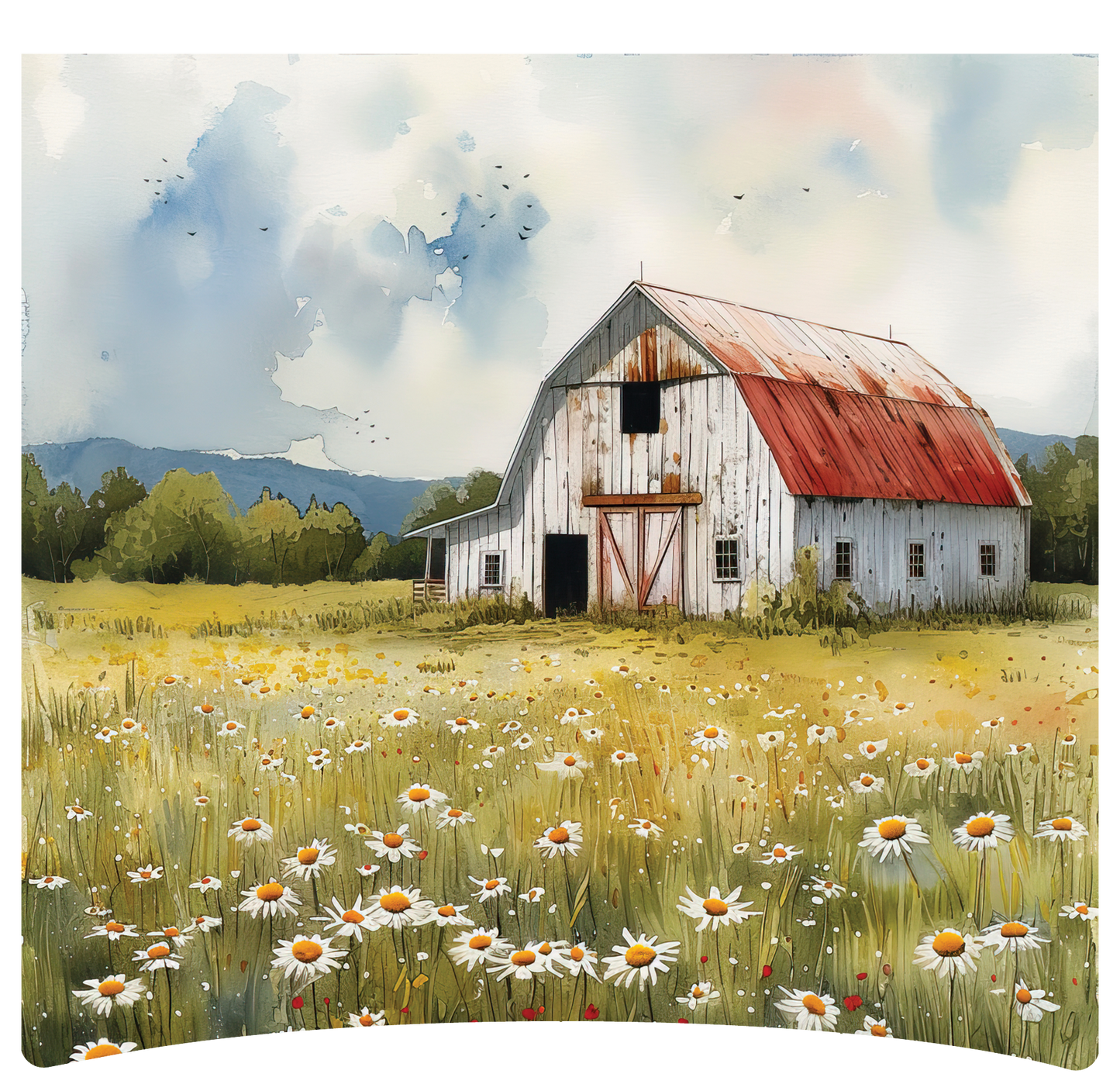 8" x 8" Barn