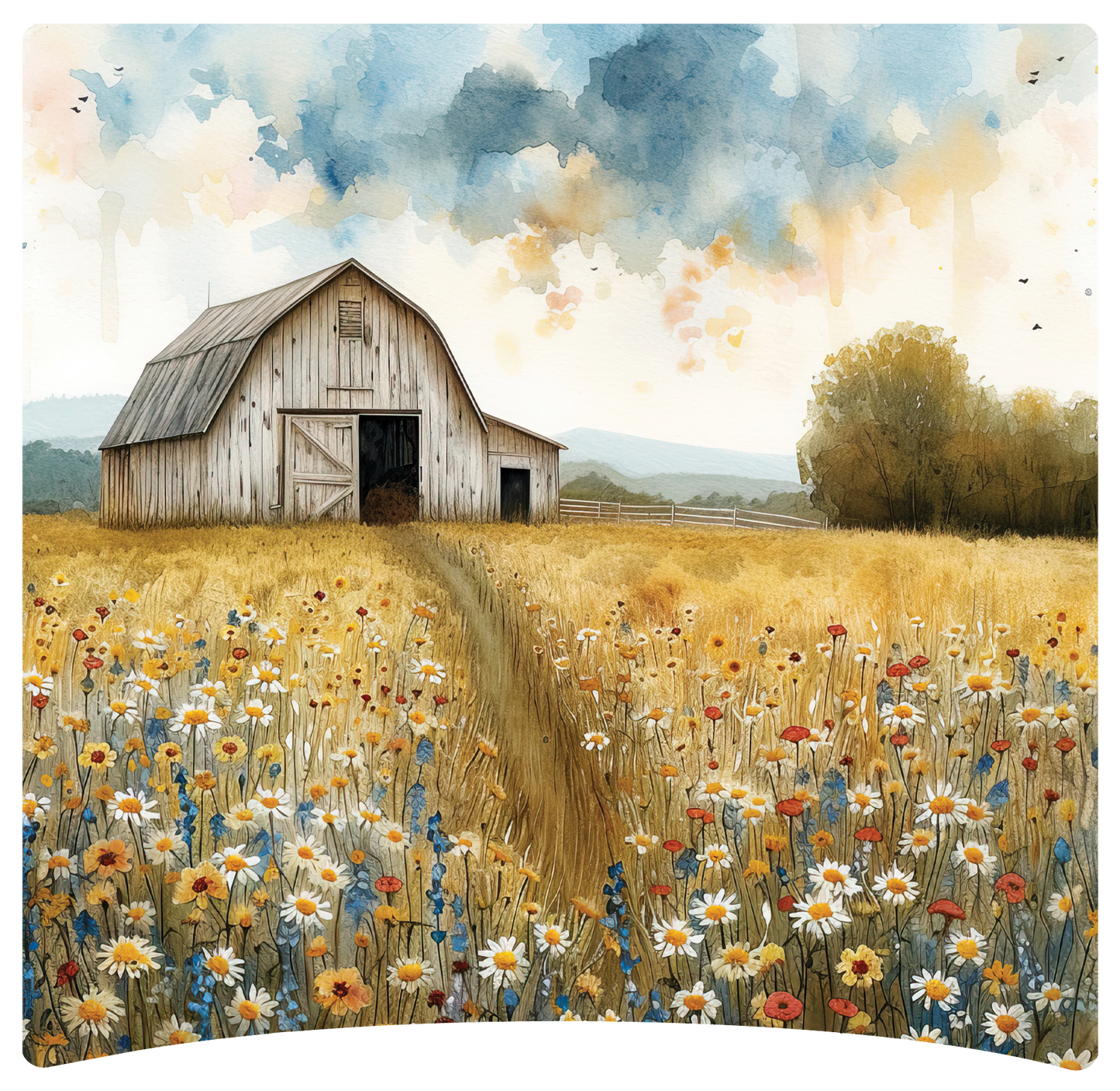 8" x 8" Barn