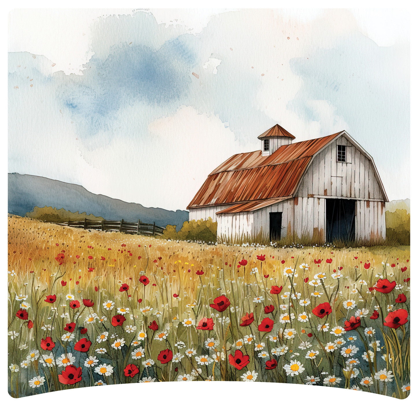 8" x 8" Barn