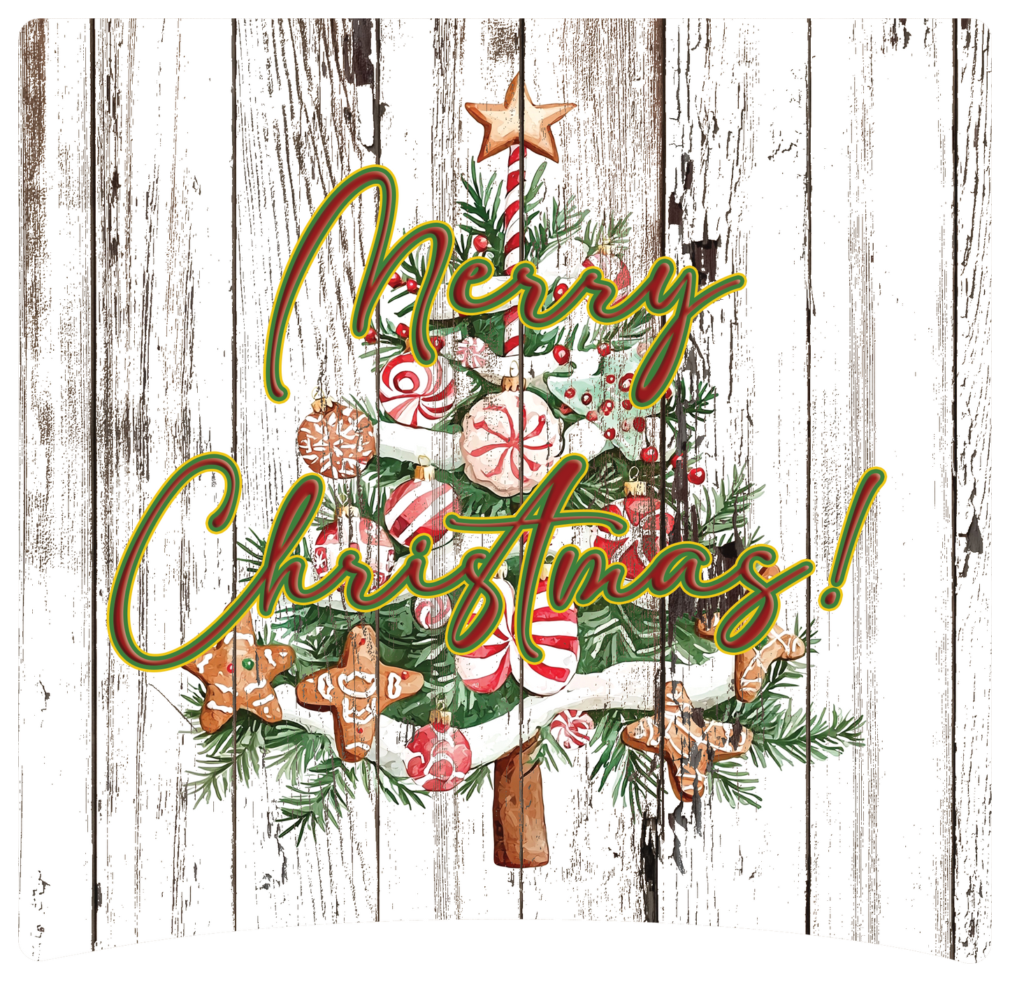 8" x 8" Christmas Tree