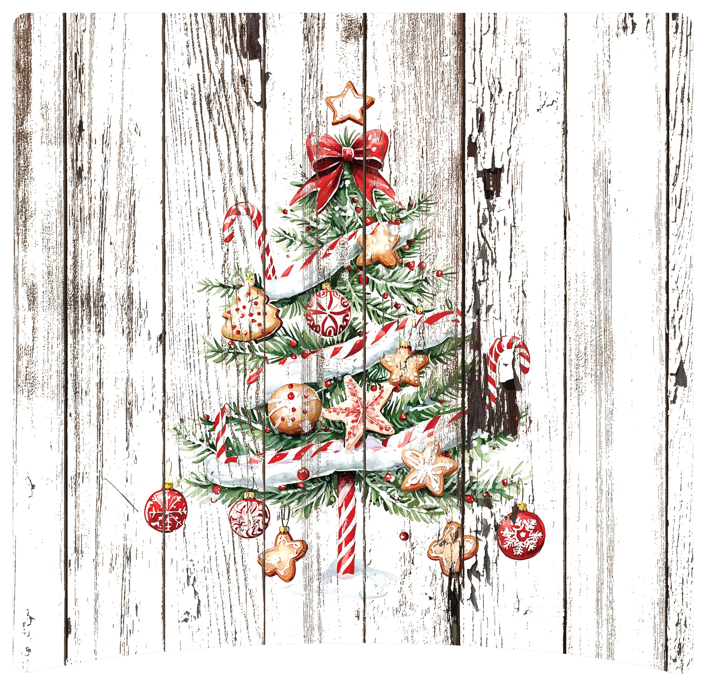 8" x 8" Christmas Tree