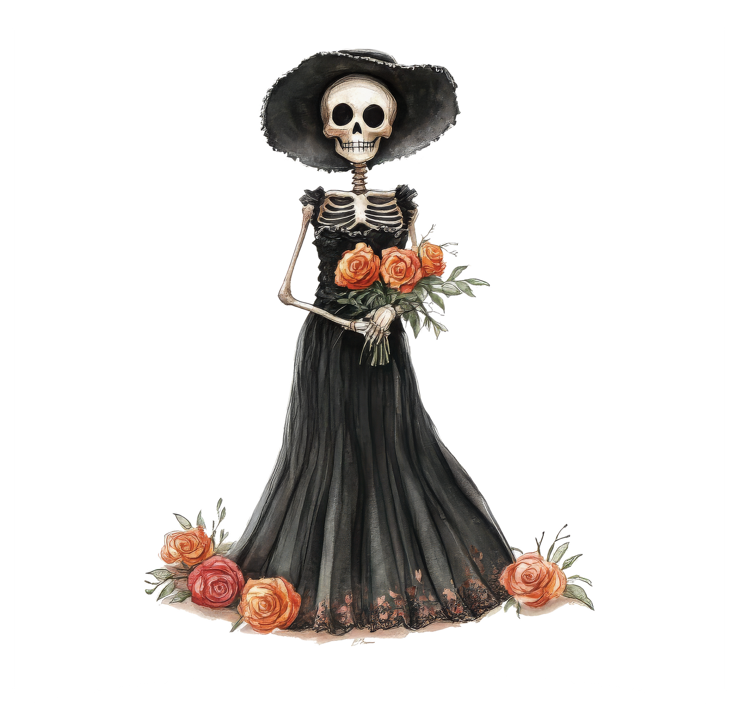 8" x 8" Halloween Quirky