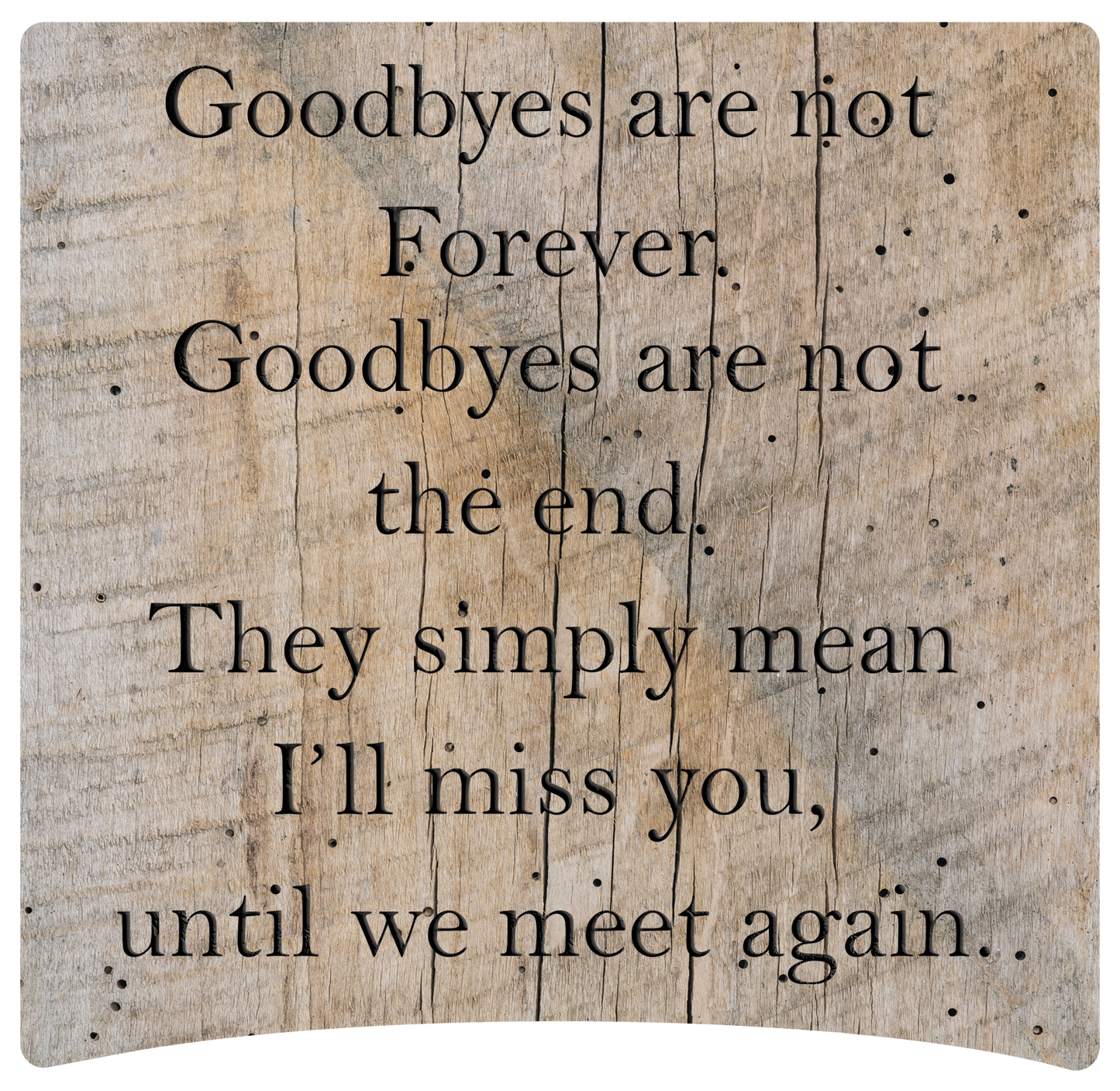 8" x 8" Memorial Panels