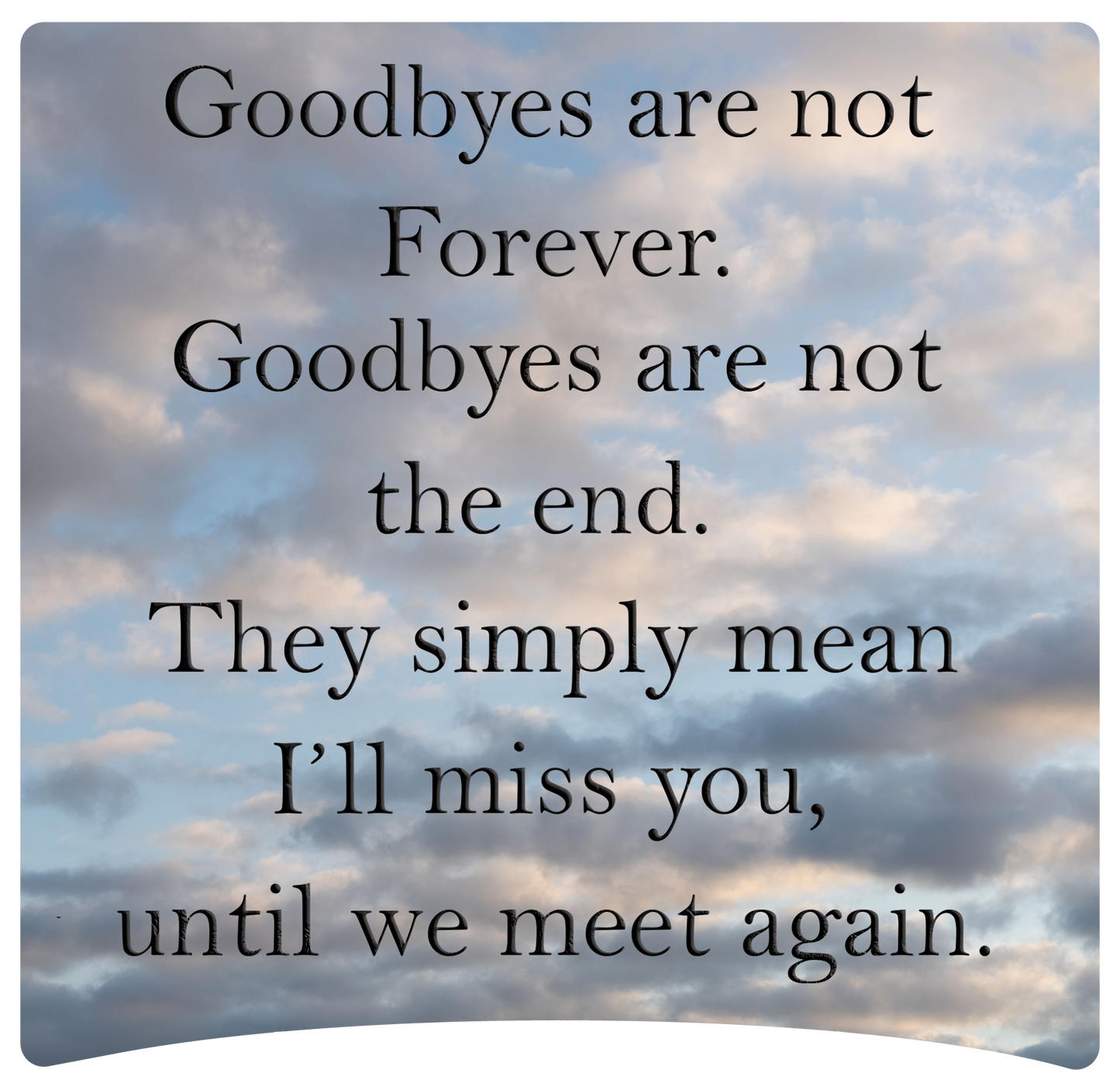 8" x 8" Memorial Panels