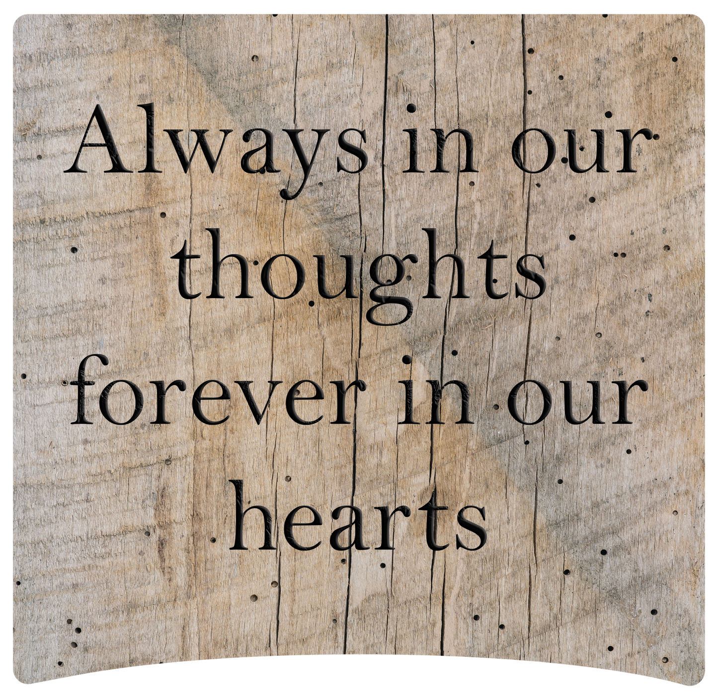 8" x 8" Memorial Panels