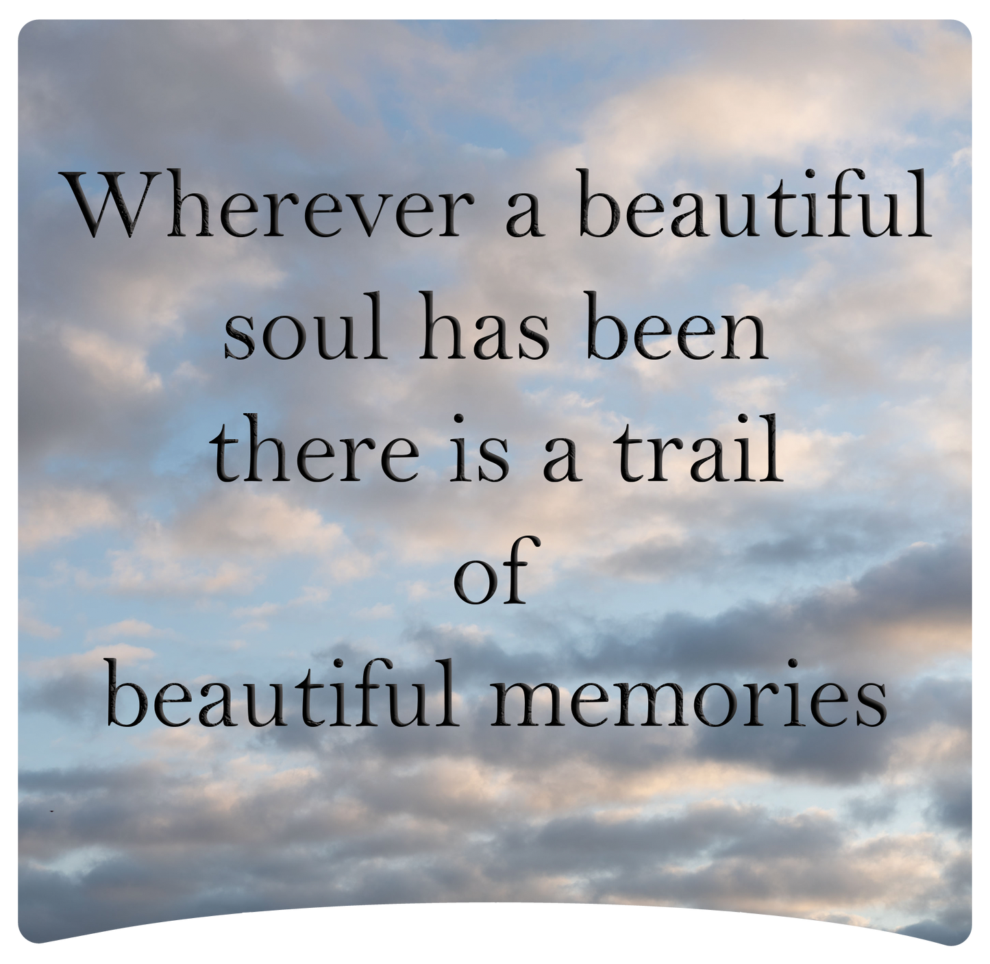 8" x 8" Memorial Panels