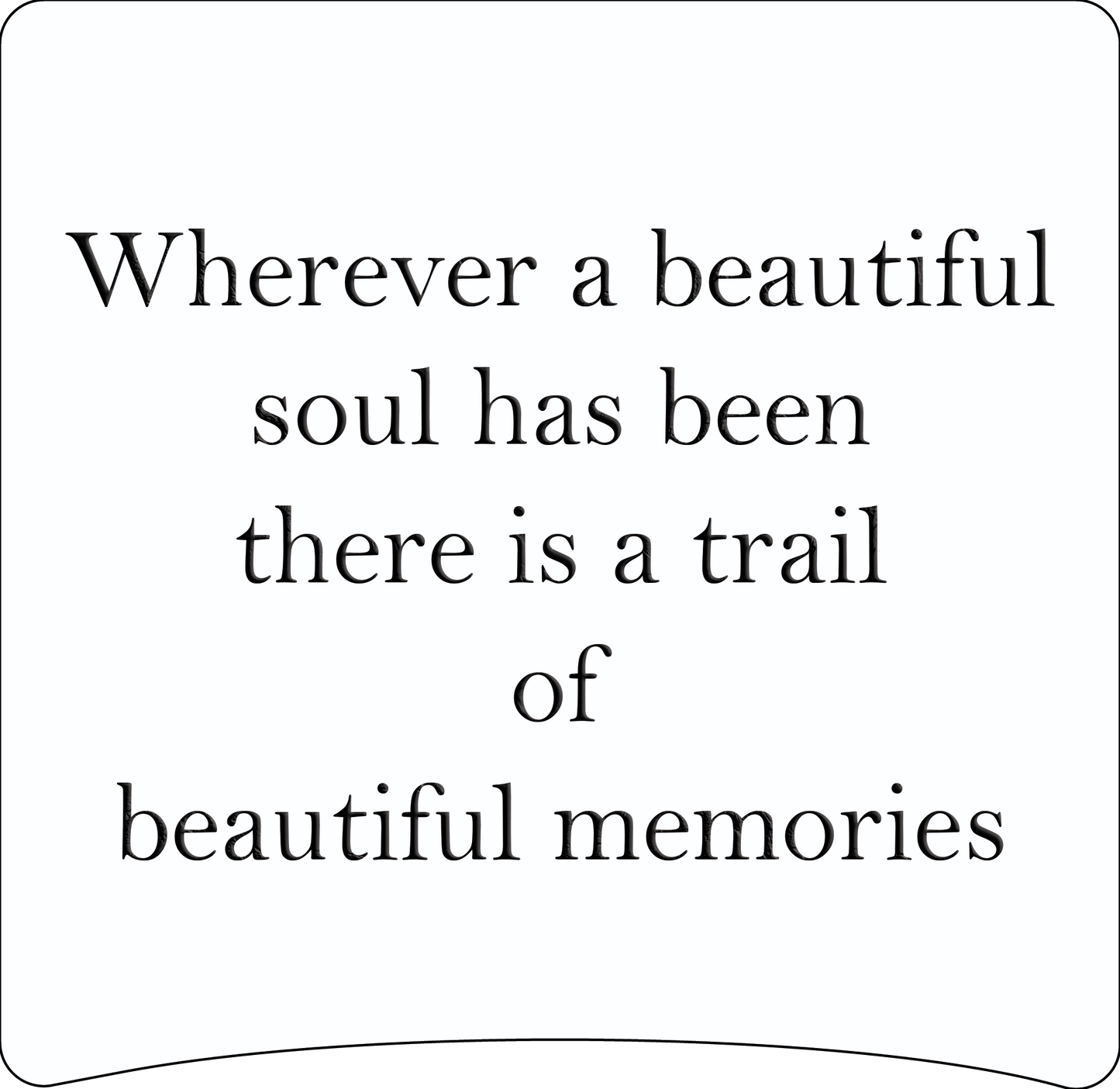 8" x 8" Memorial Panels