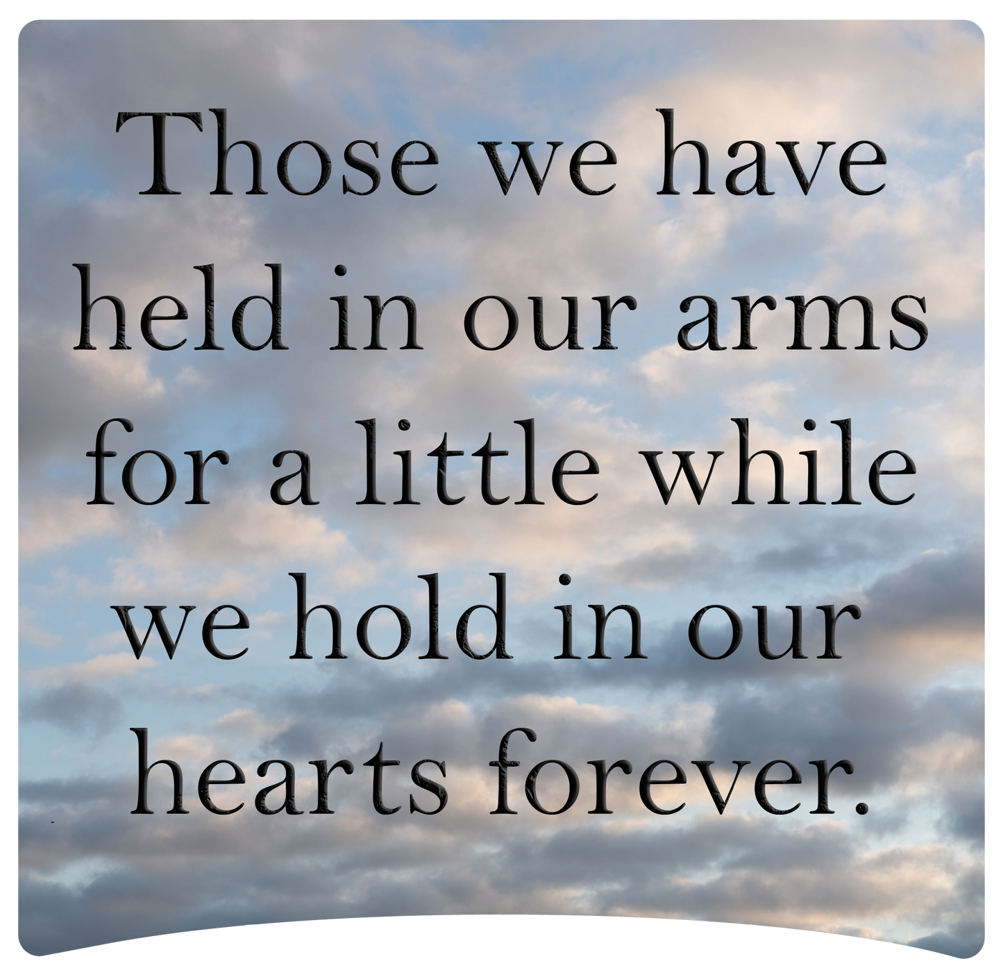 8" x 8" Memorial Panels