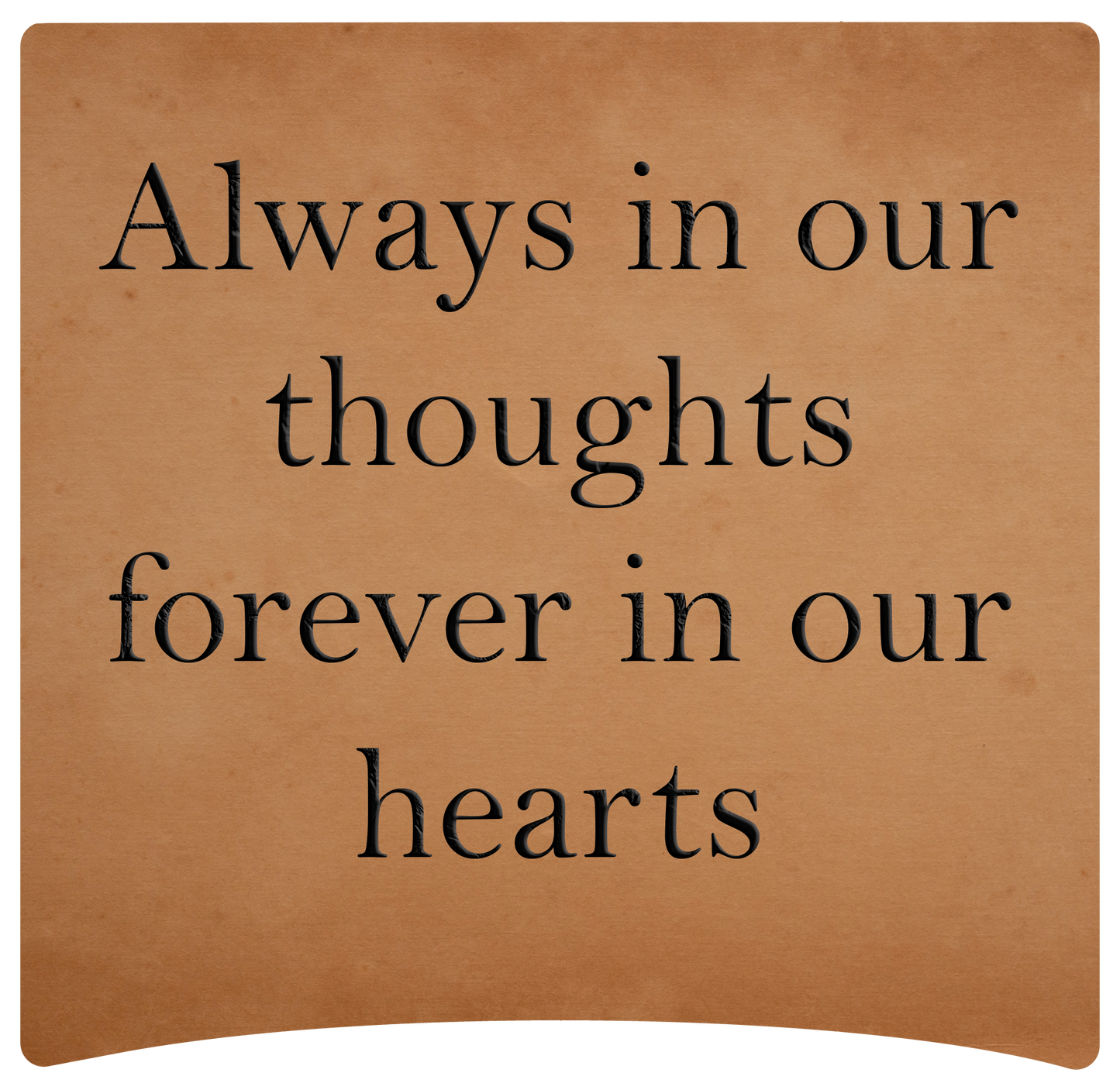 8" x 8" Memorial Panels