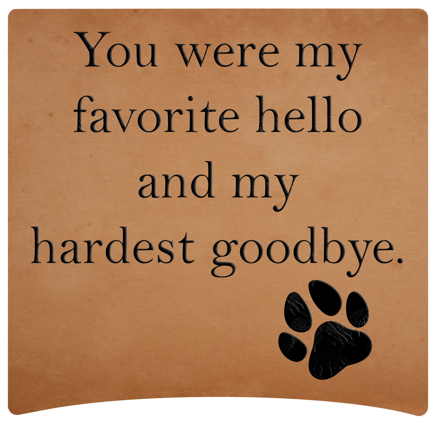 8" x 8" Memorial Panels