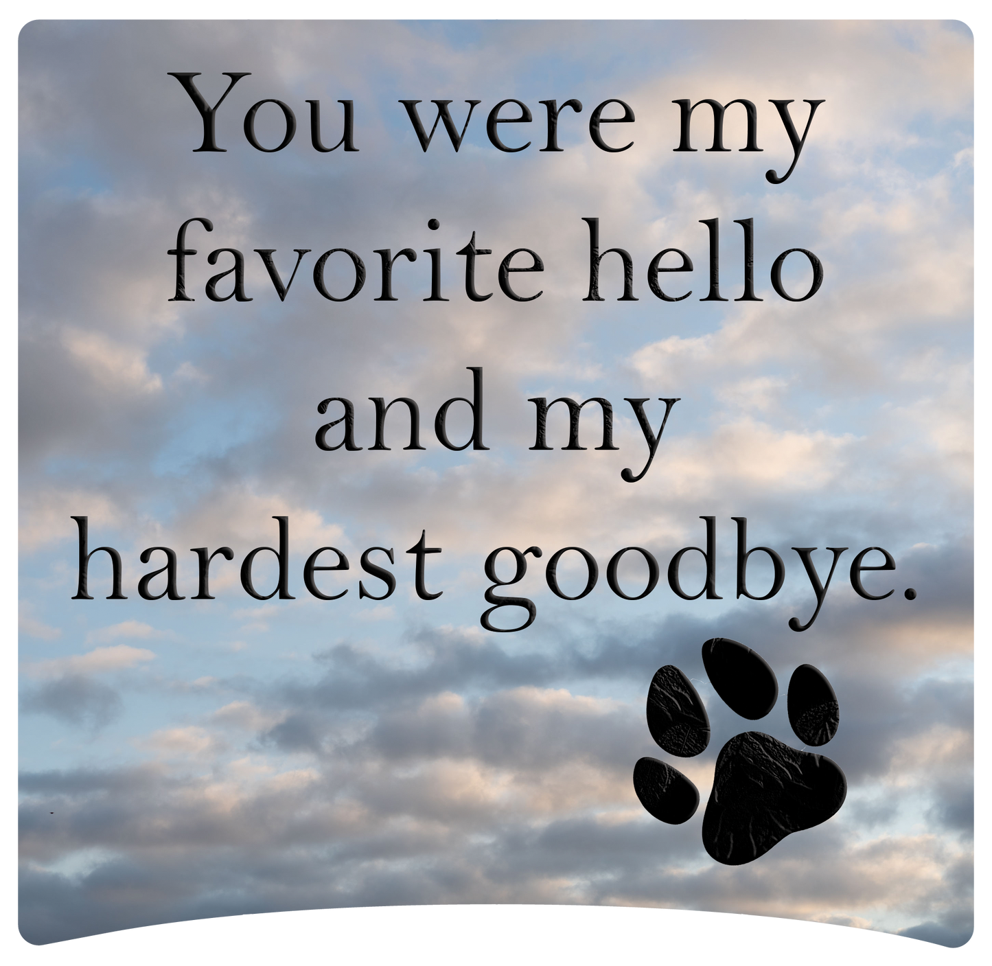8" x 8" Memorial Panels