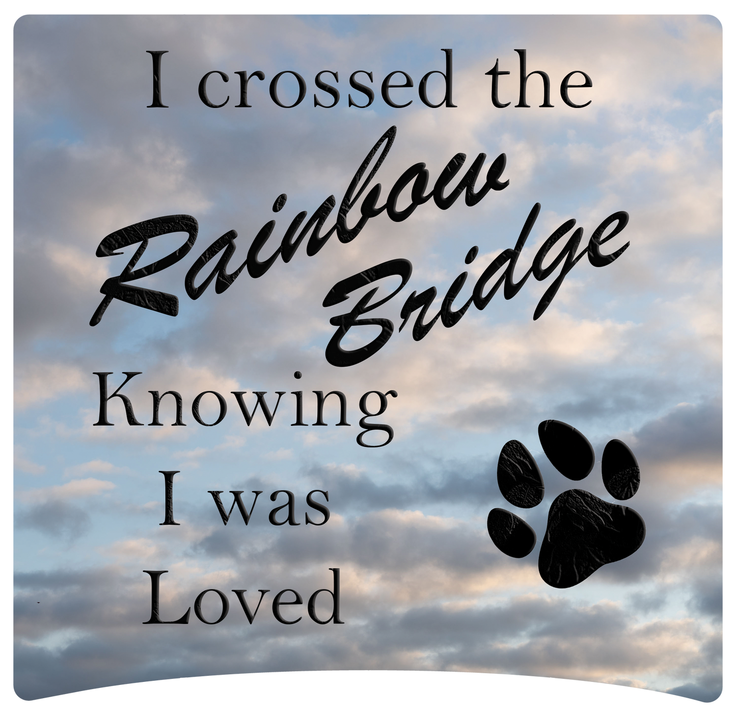 8" x 8" Memorial Panels