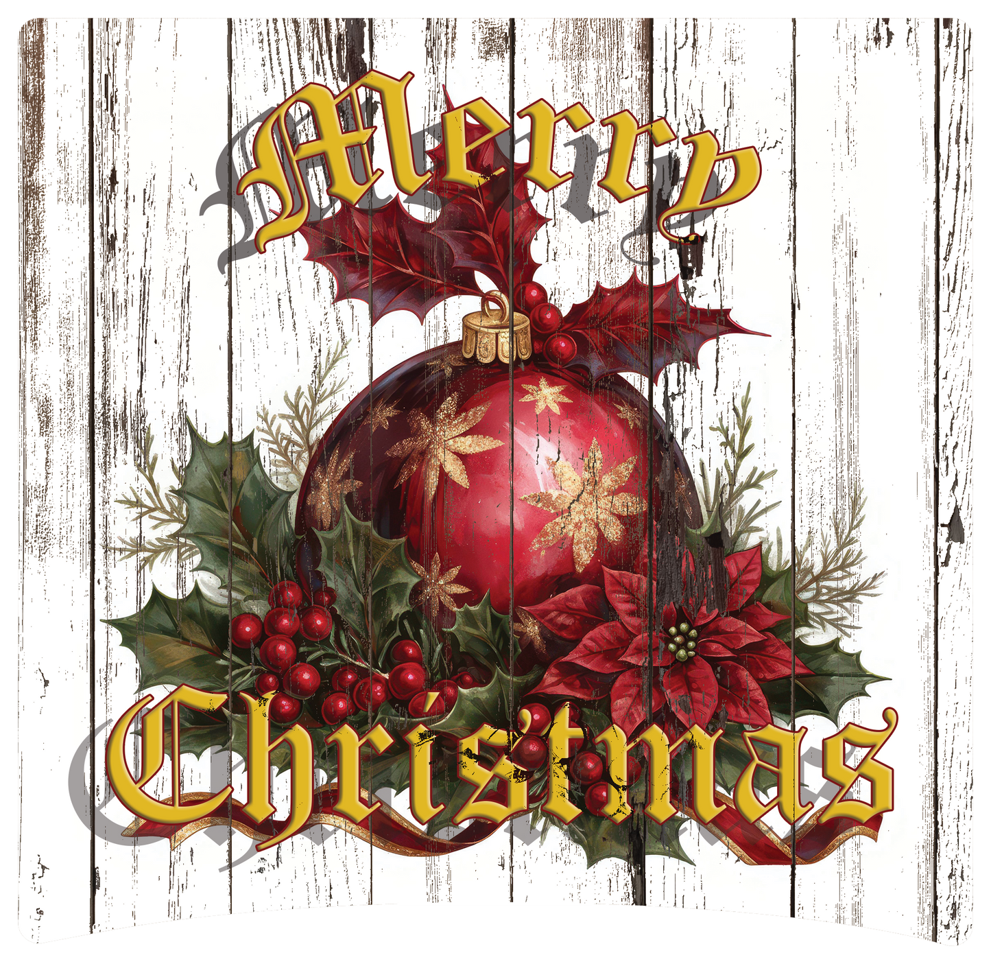 8" x 8" Ornament