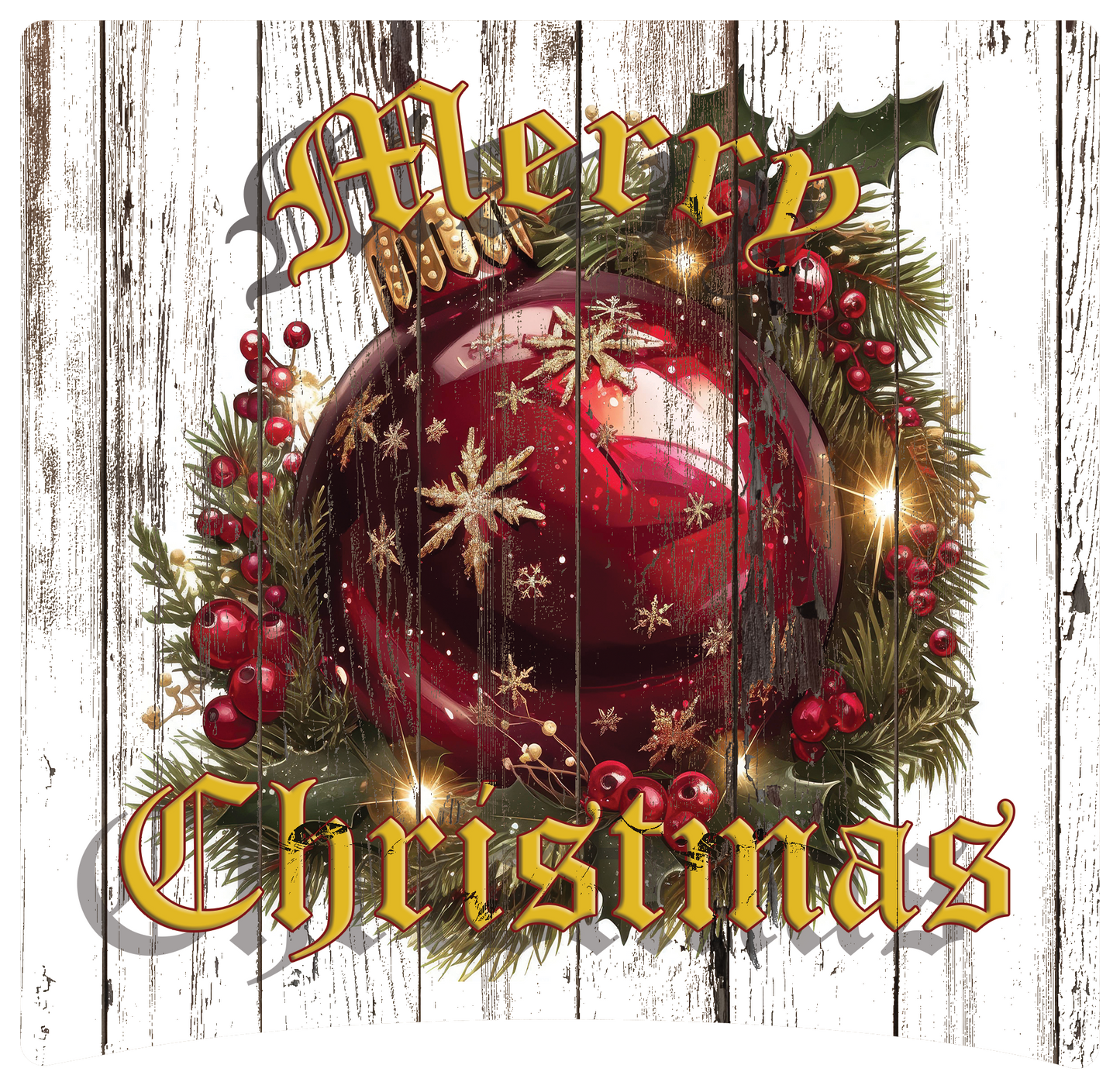 8" x 8" Ornament