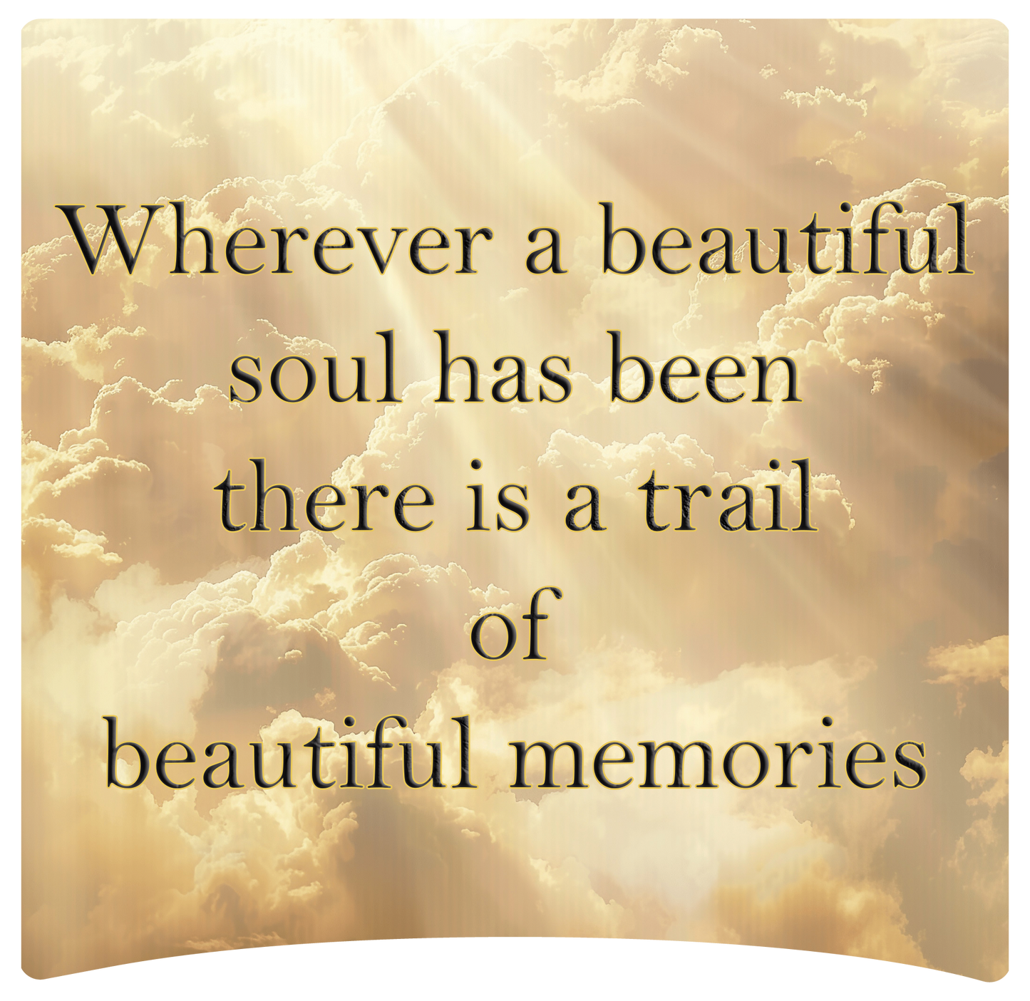 8" x 8" Memorial