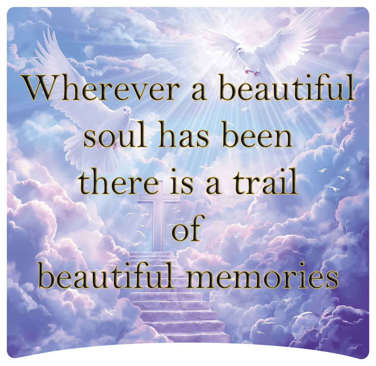 8" x 8" Memorial
