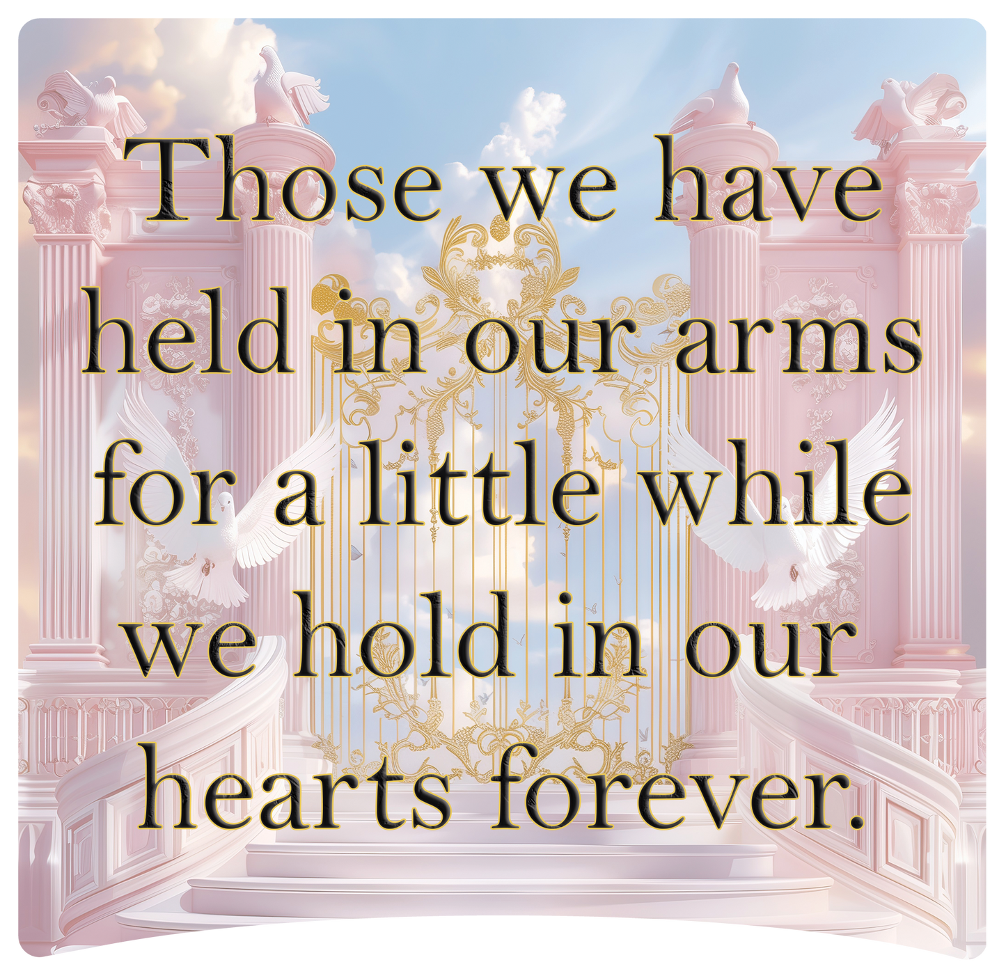 8" x 8" Memorial