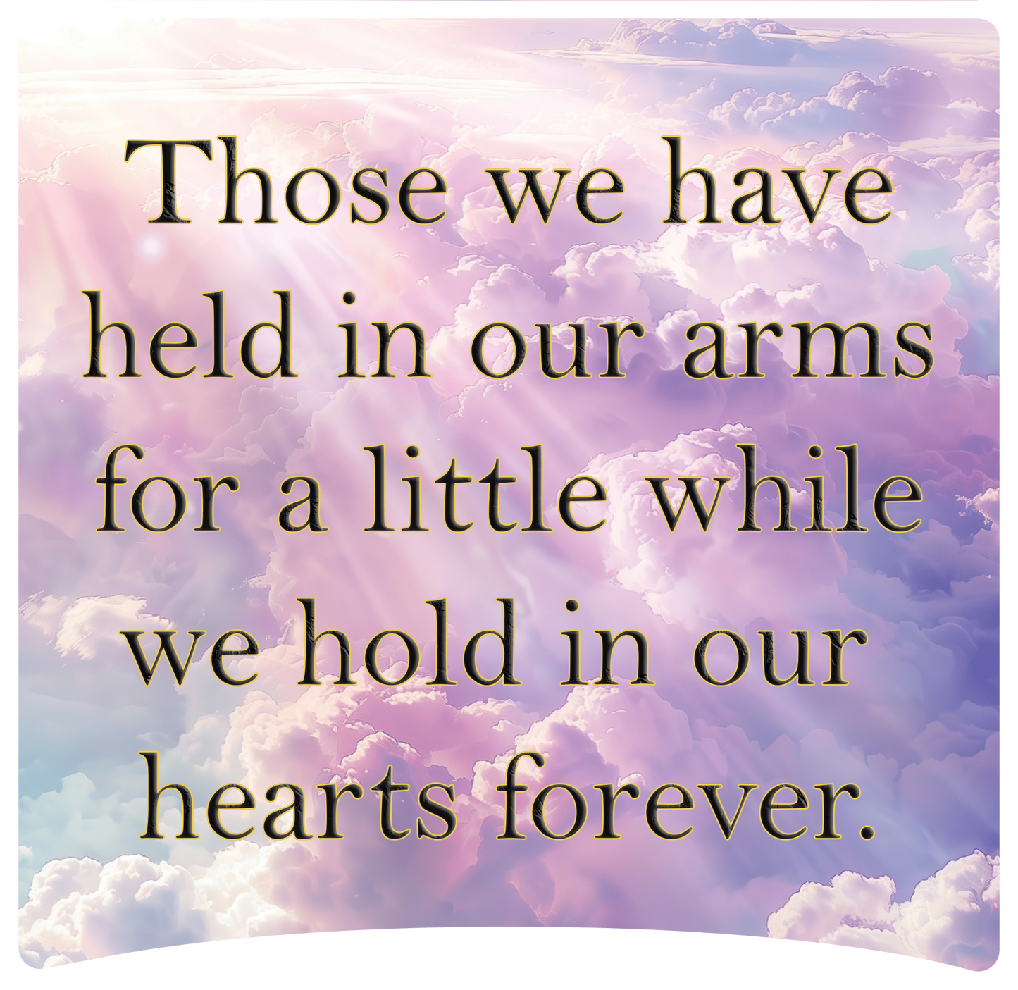 8" x 8" Memorial