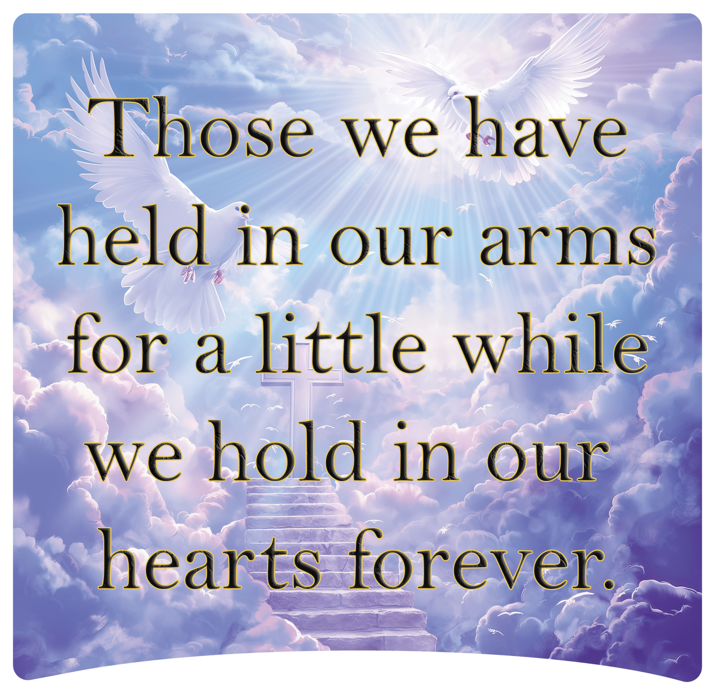 8" x 8" Memorial