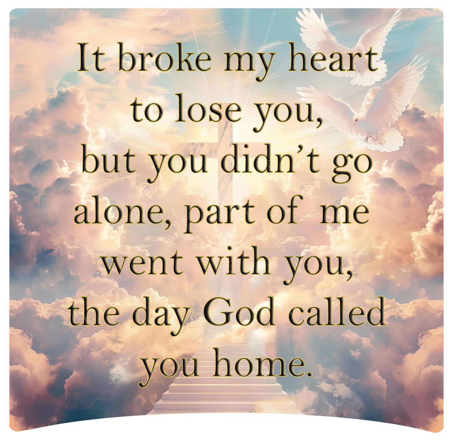 8" x 8" Memorial