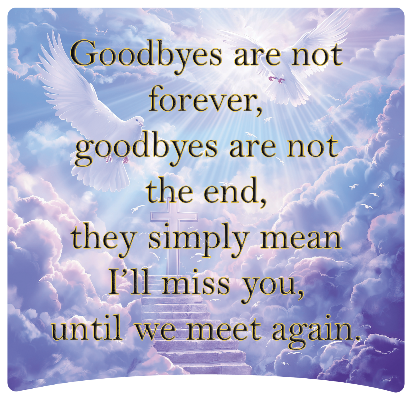 8" x 8" Memorial