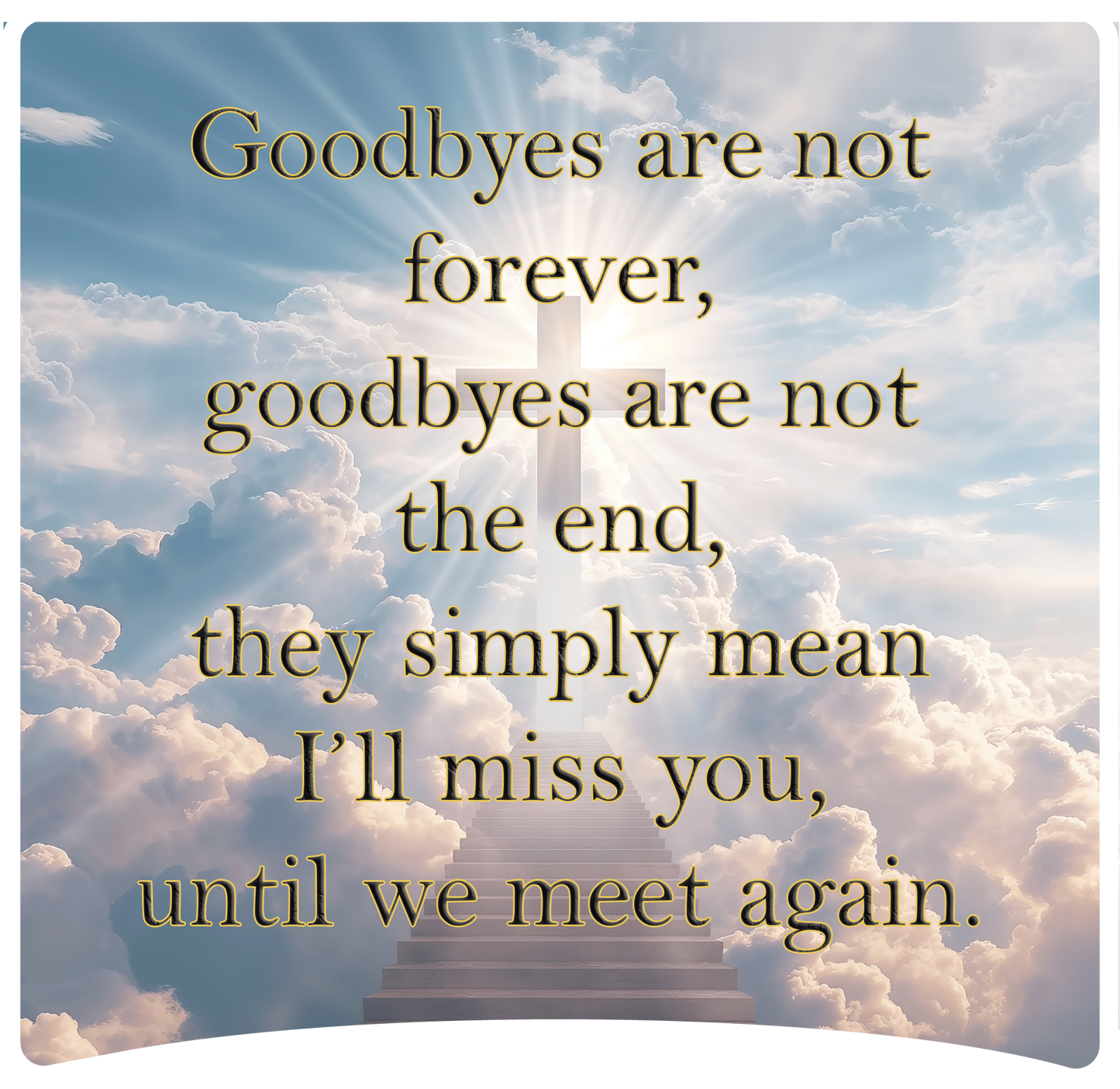 8" x 8" Memorial