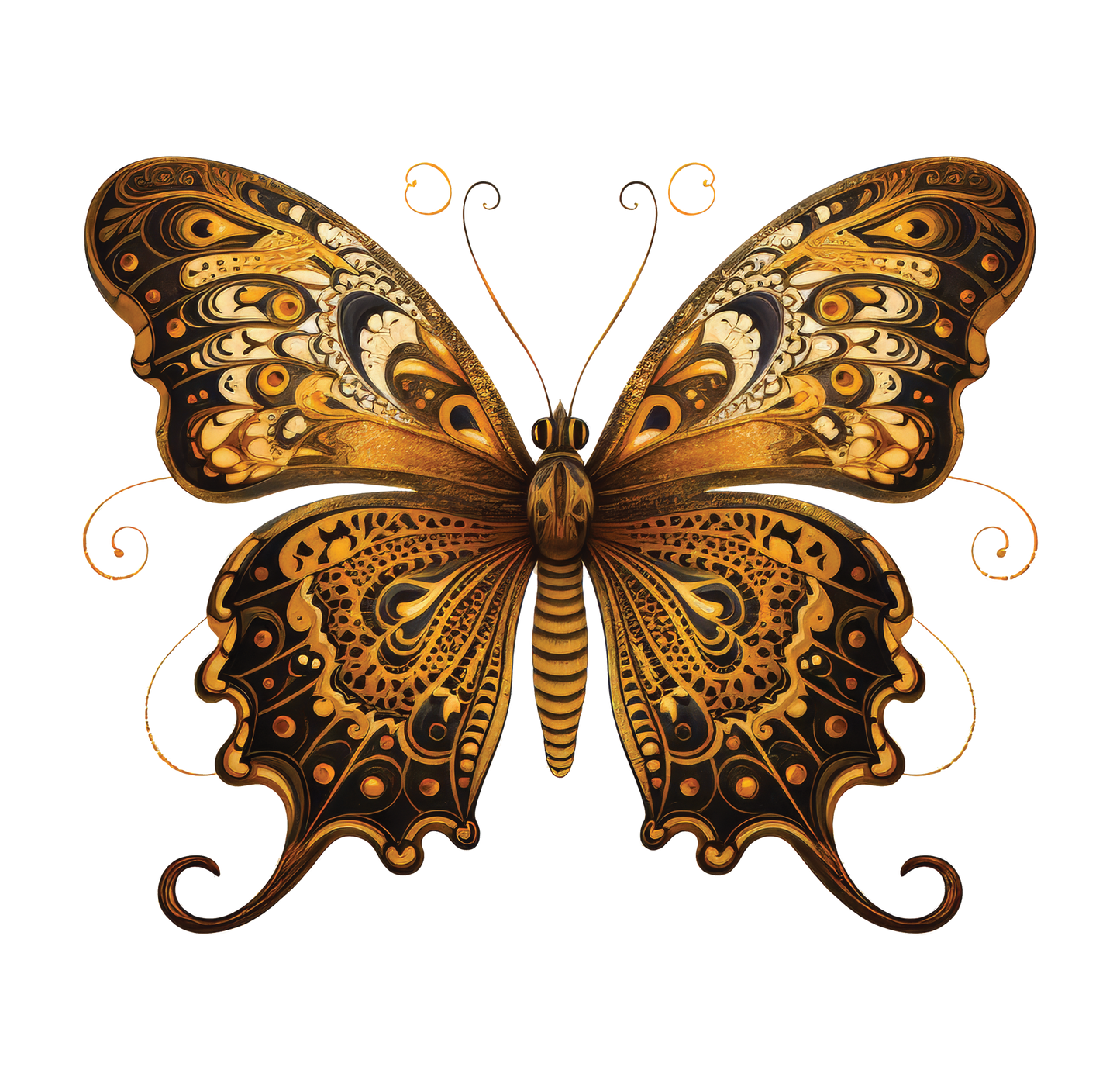 8" x 8" panel butterfly