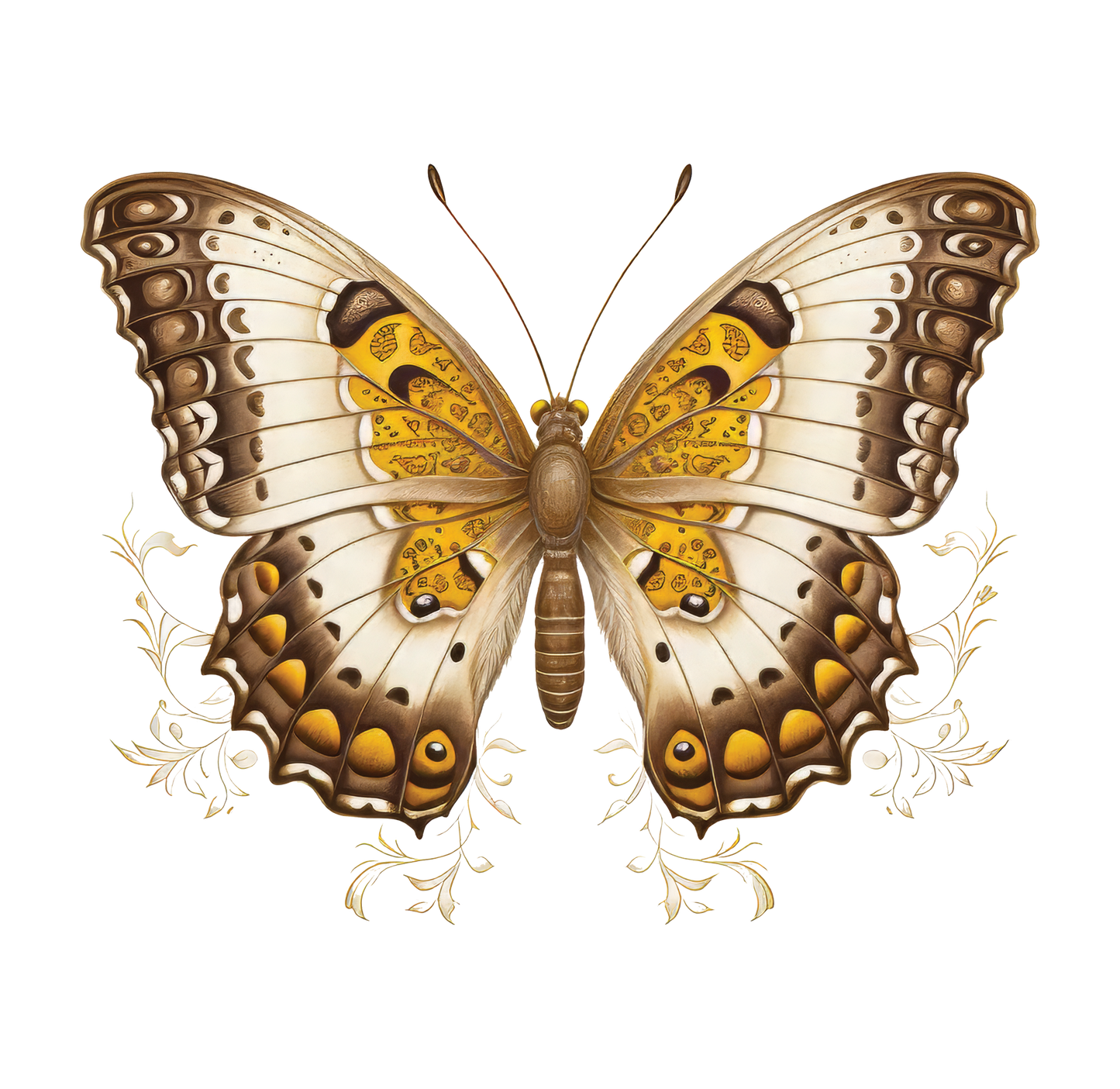 8" x 8" panel butterfly