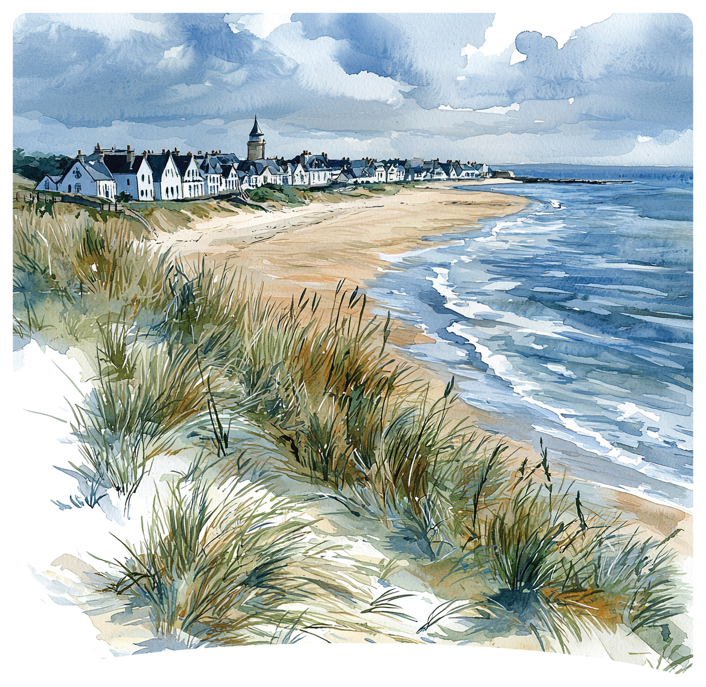 8" x 8" Coastal