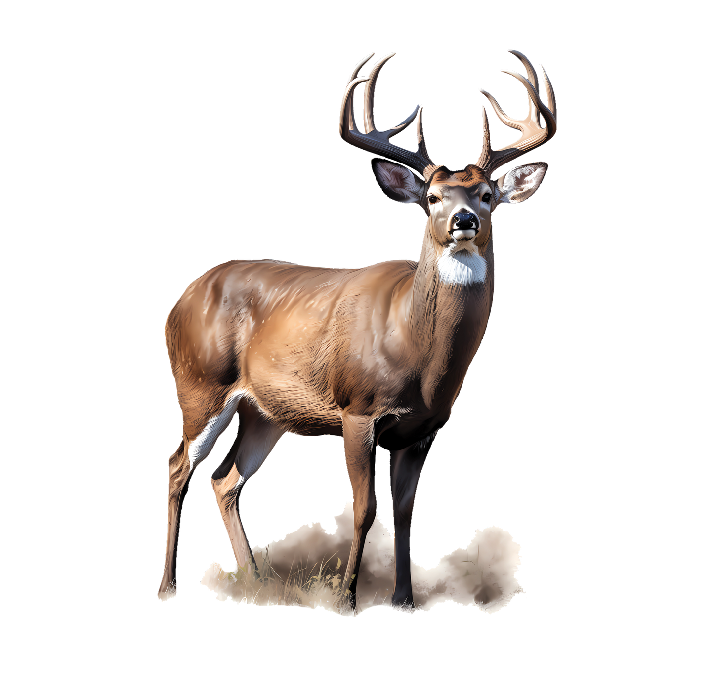 8" x 8" Deer