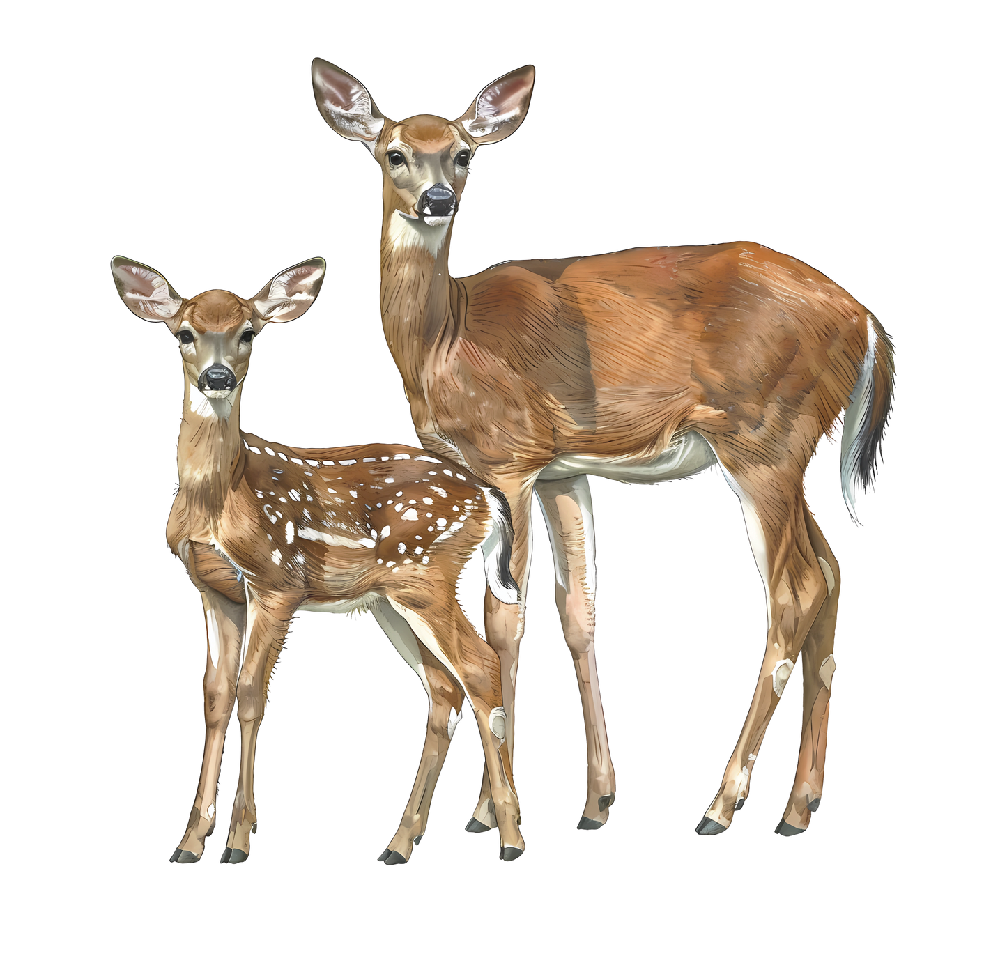 8" x 8" Deer