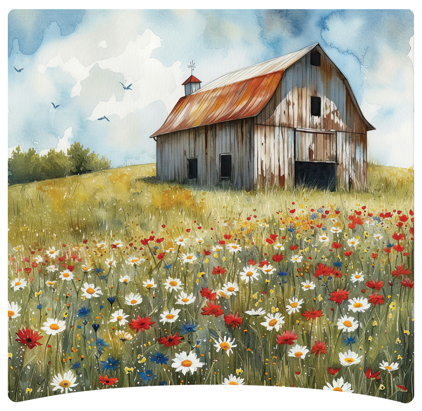 8" x 8" Barn