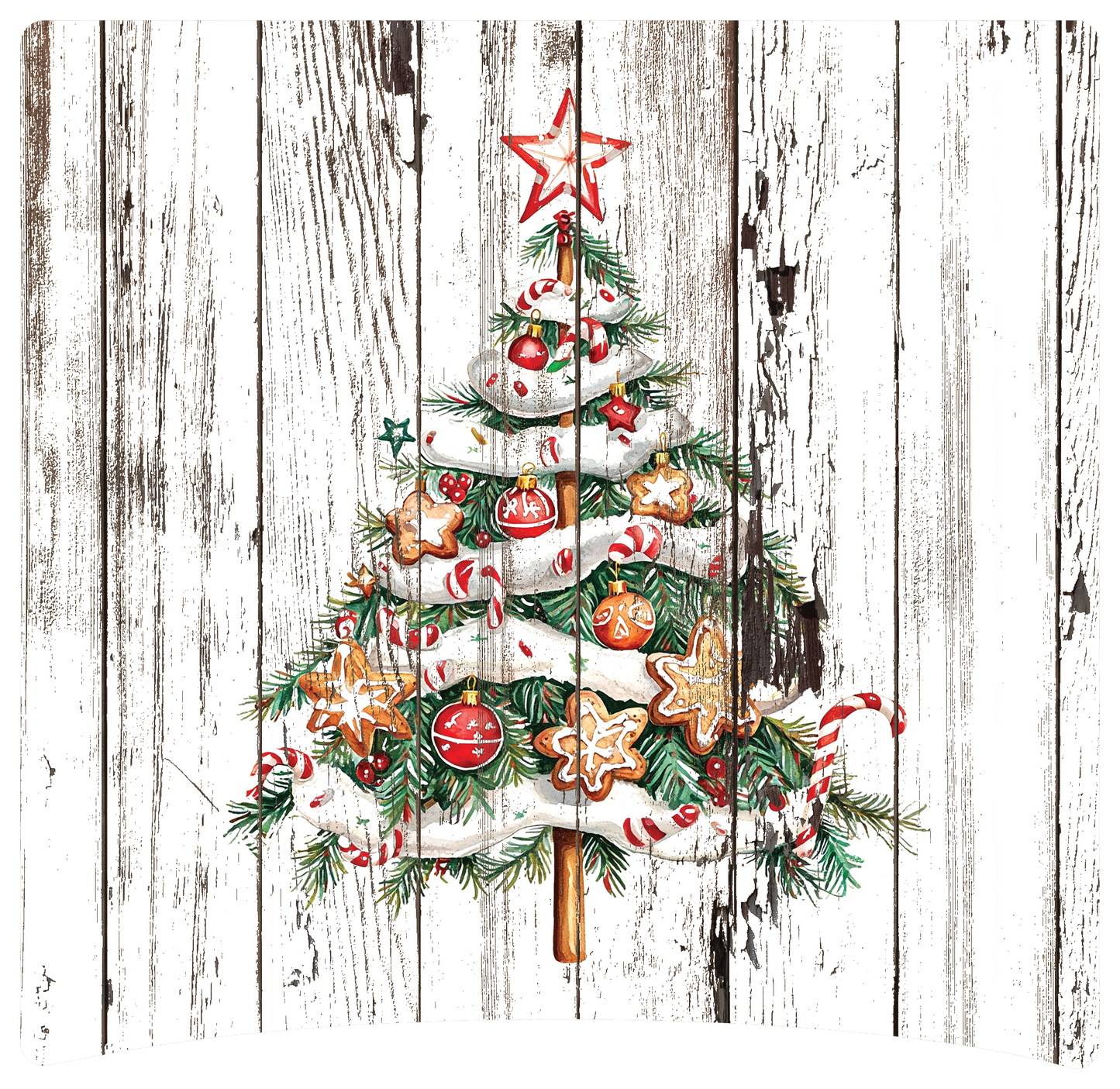 8" x 8" Christmas Tree