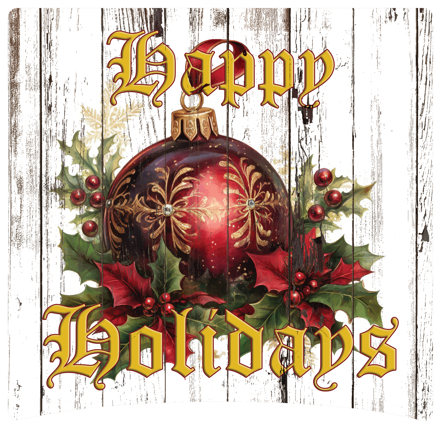 8" x 8" Ornament