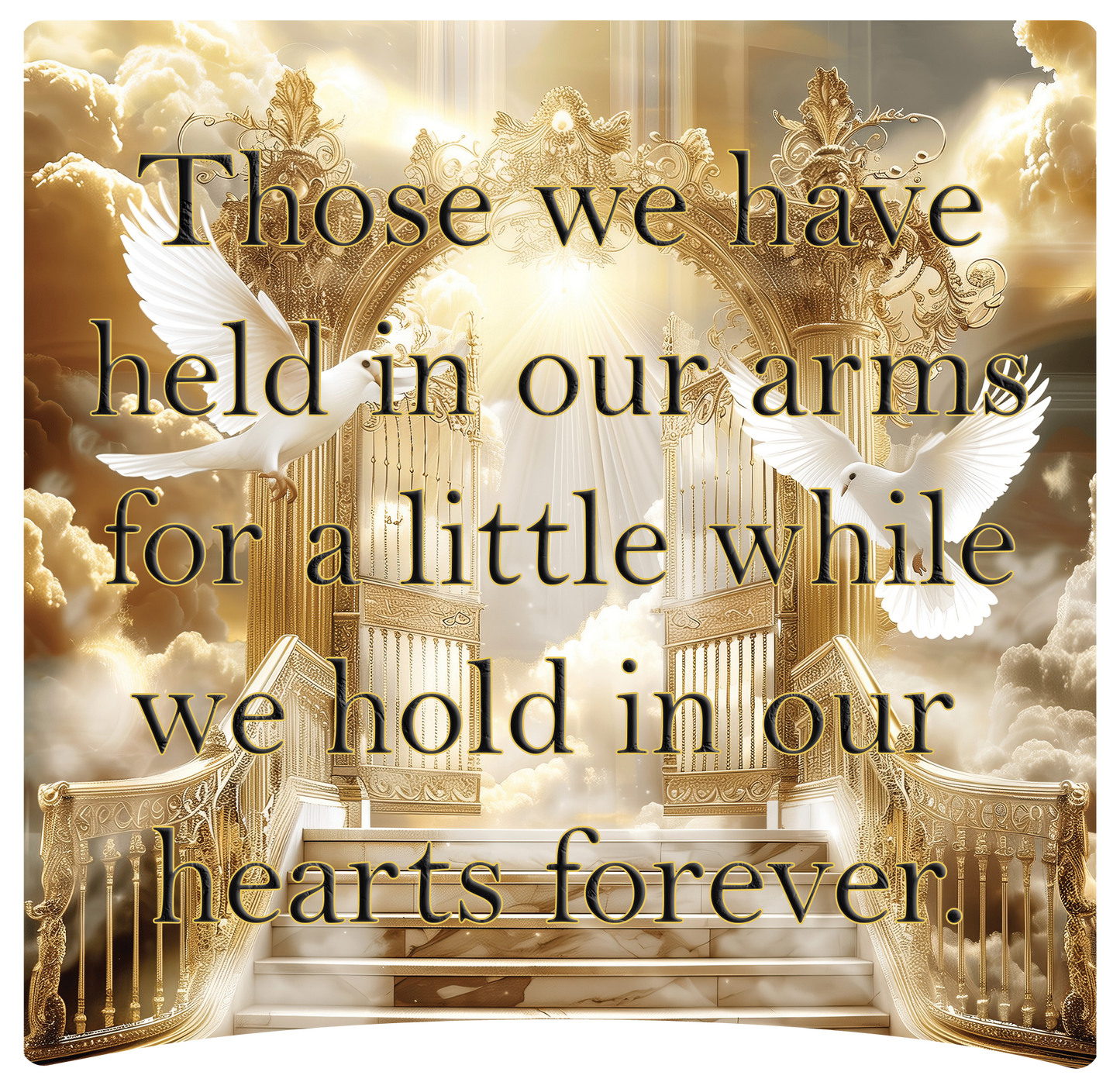 8" x 8" Memorial