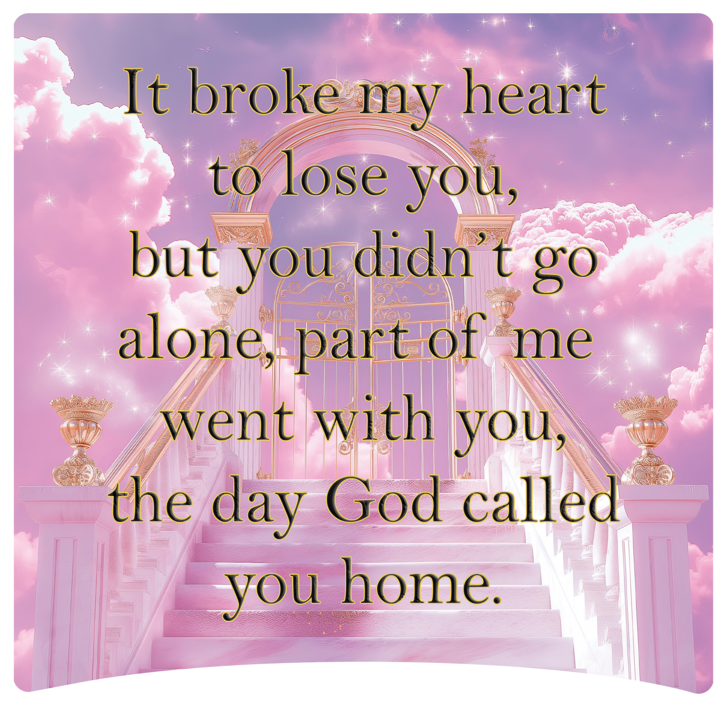 8" x 8" Memorial