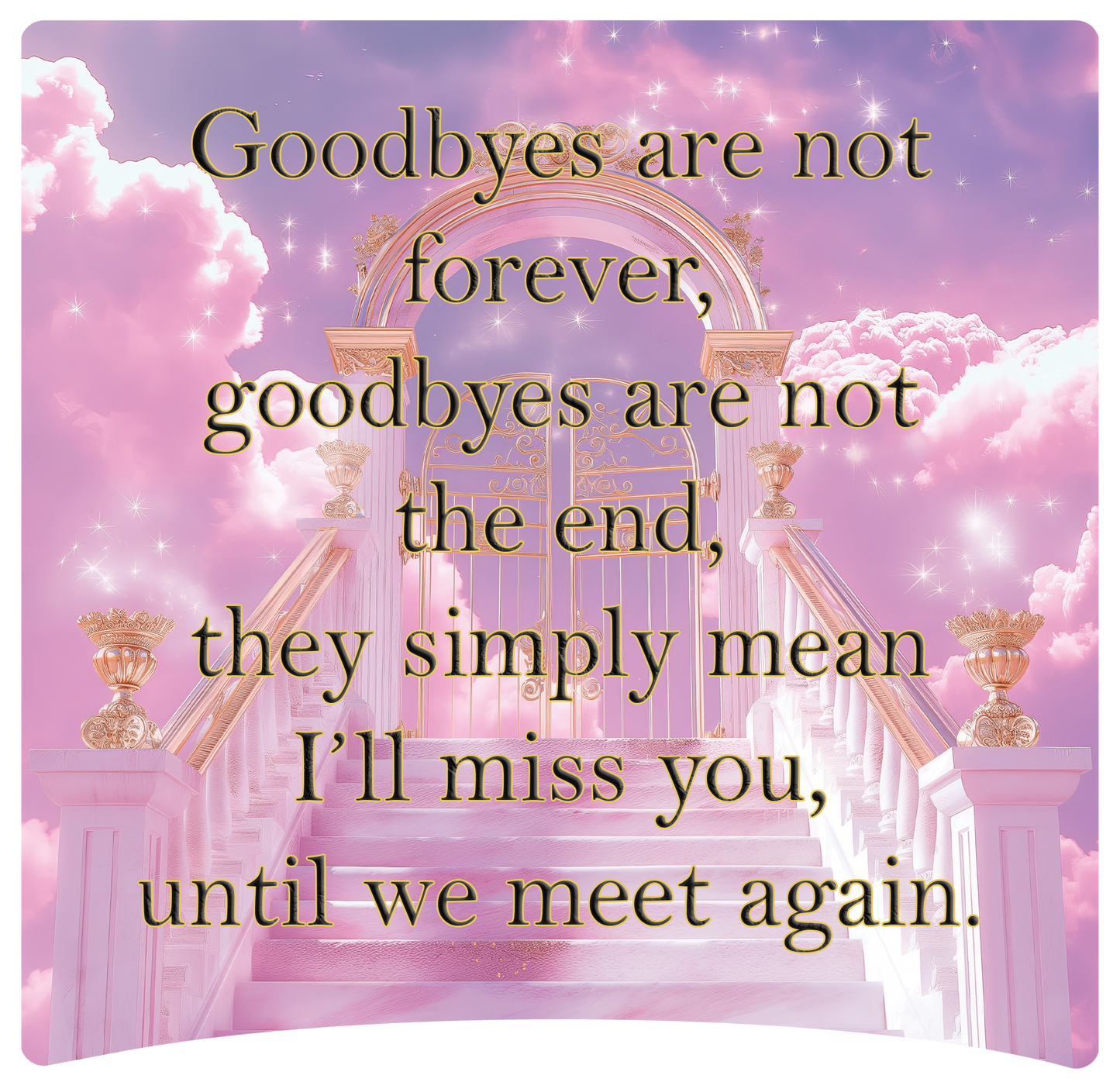 8" x 8" Memorial