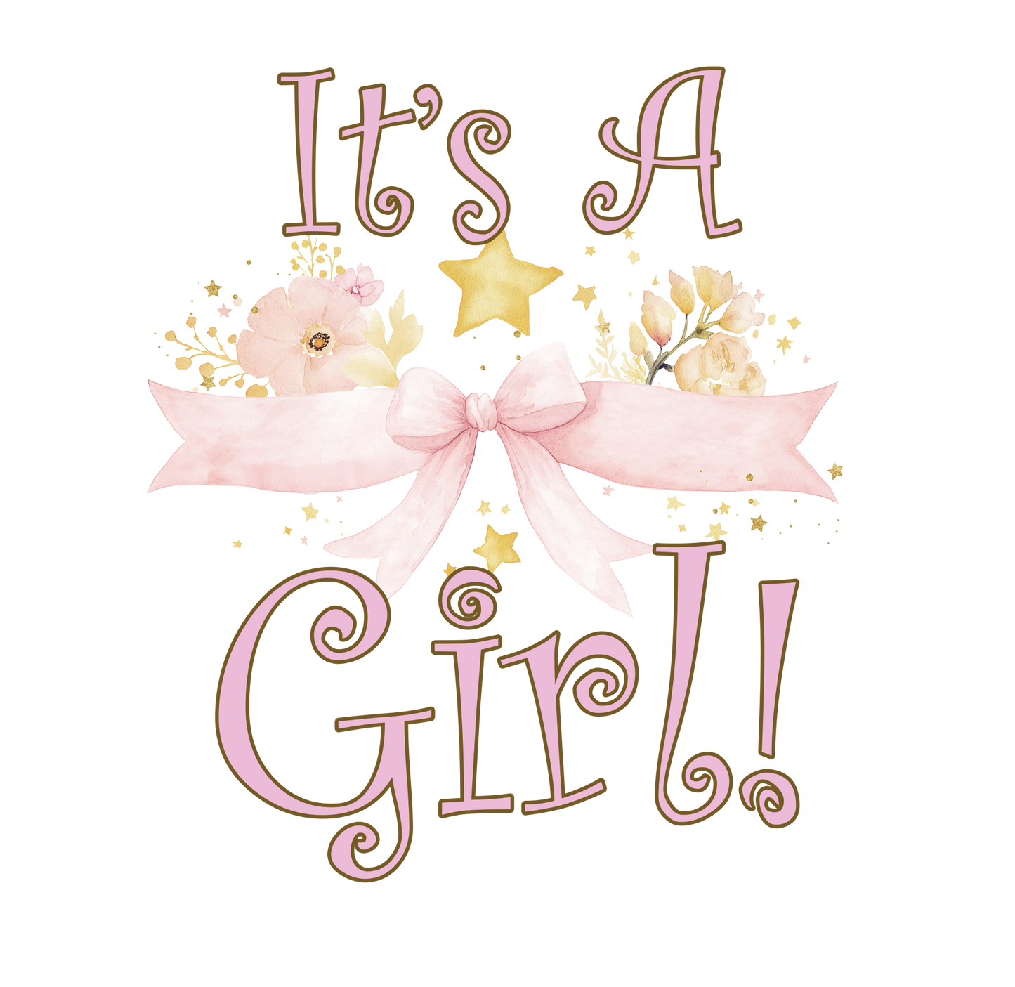 8" x 8" Baby Shower