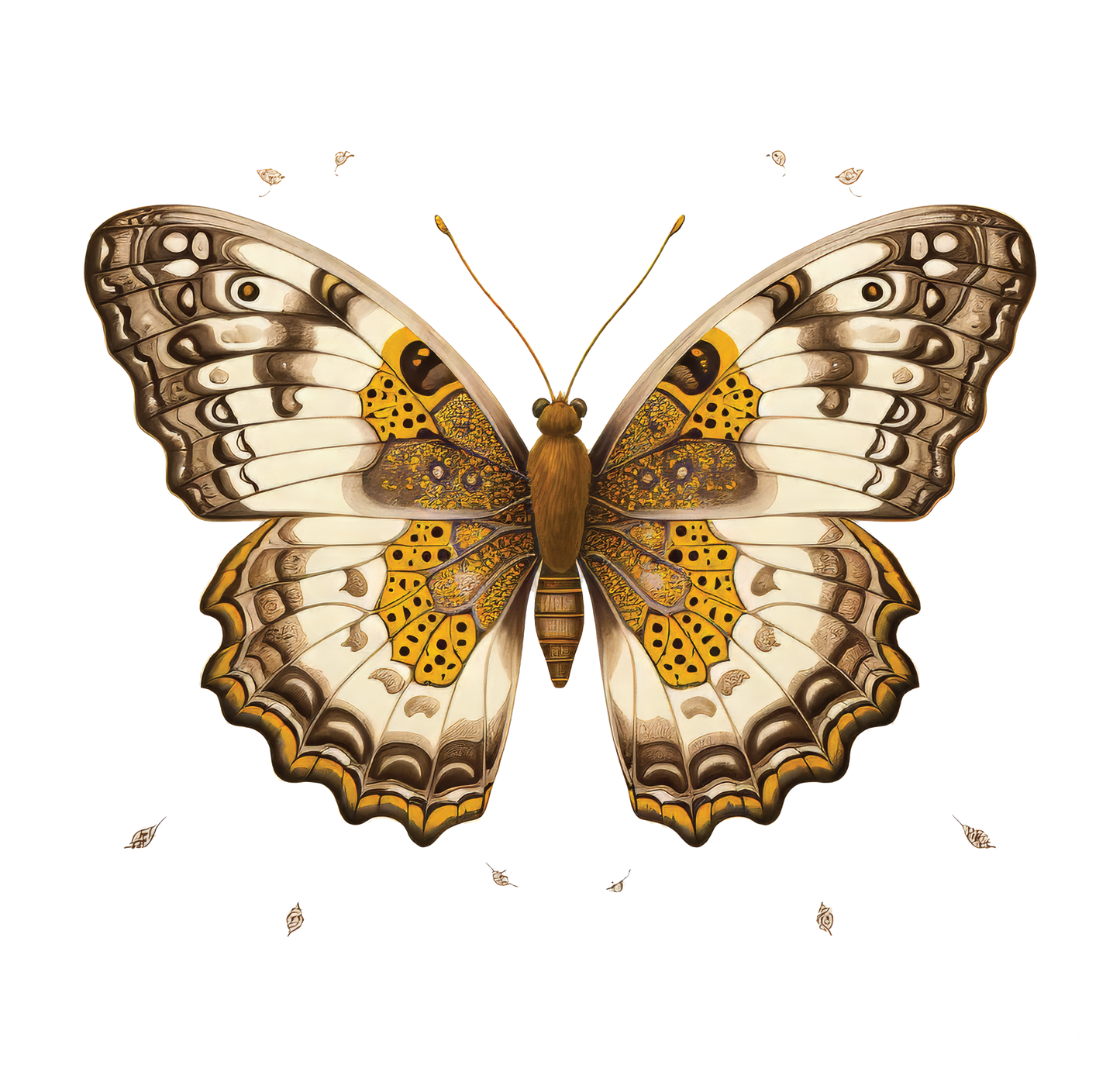 8" x 8" panel butterfly