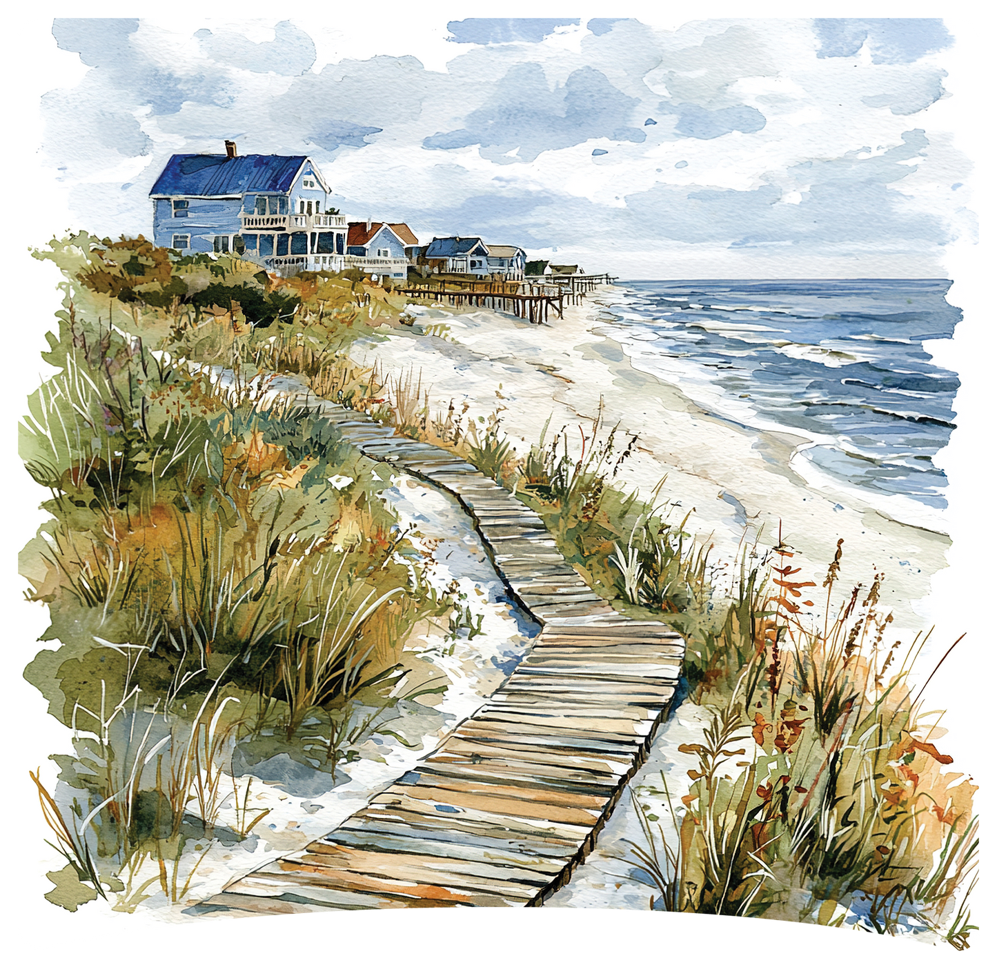 8" x 8" Coastal