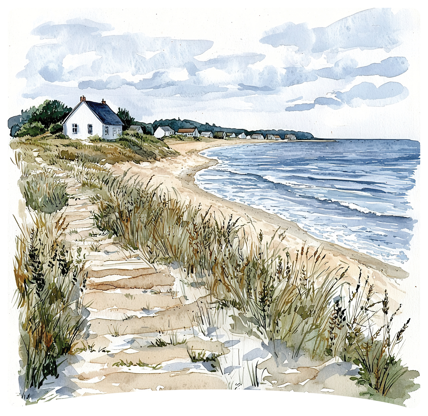 8" x 8" Coastal