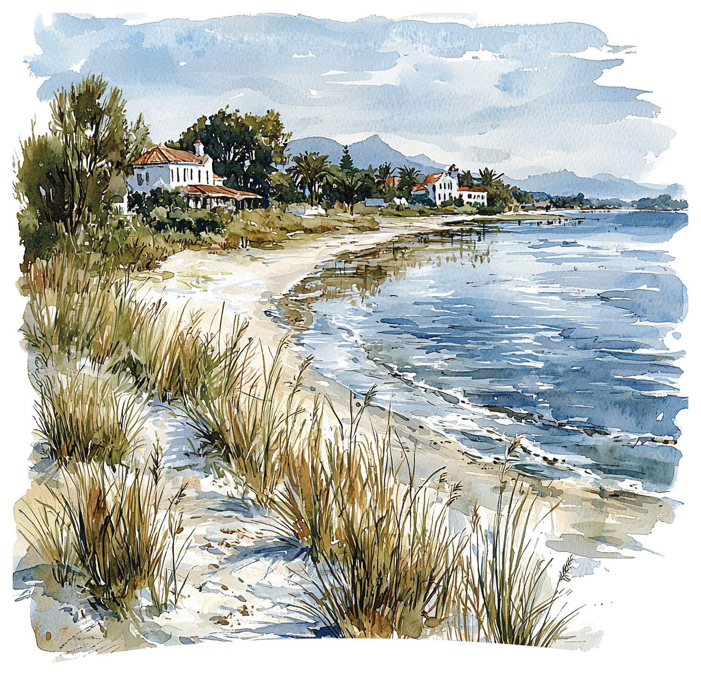 8" x 8" Coastal