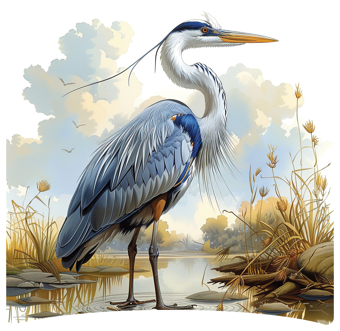 8" x 8" Herron