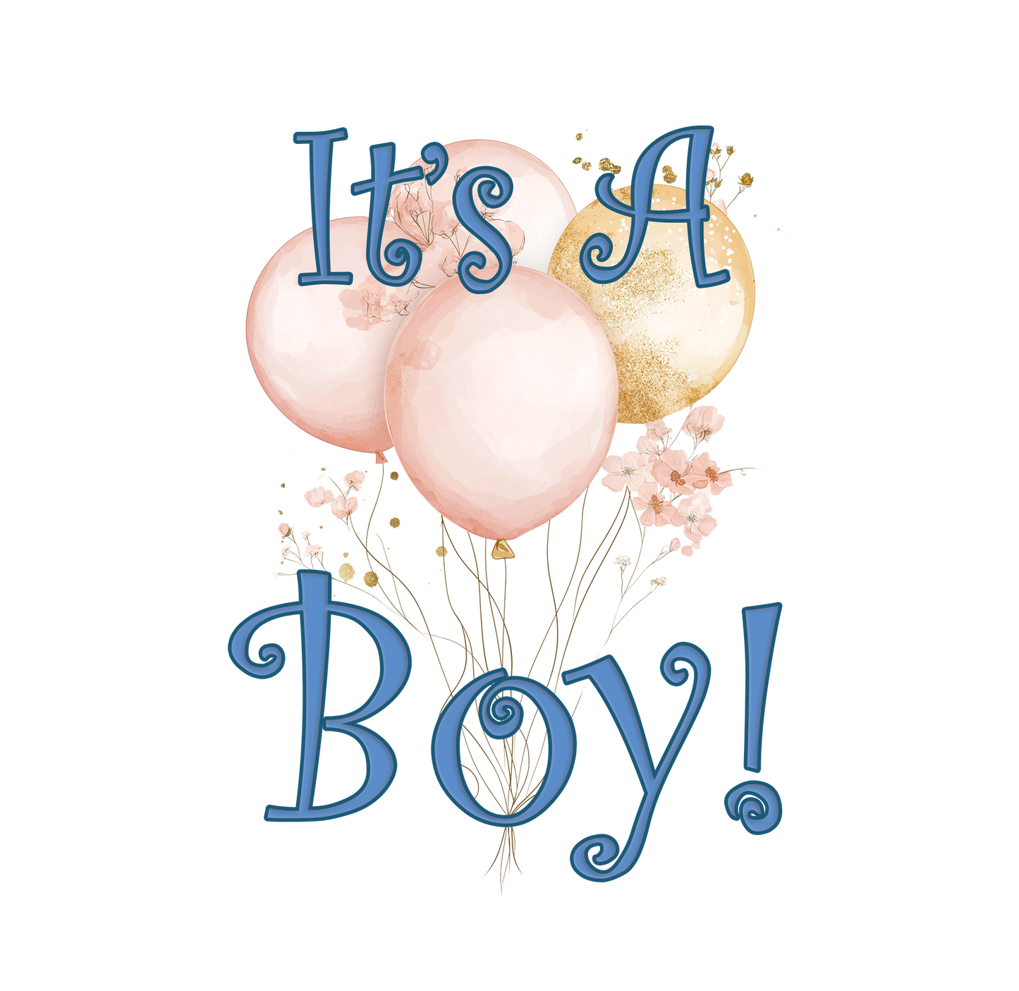 8" x 8" Baby Shower