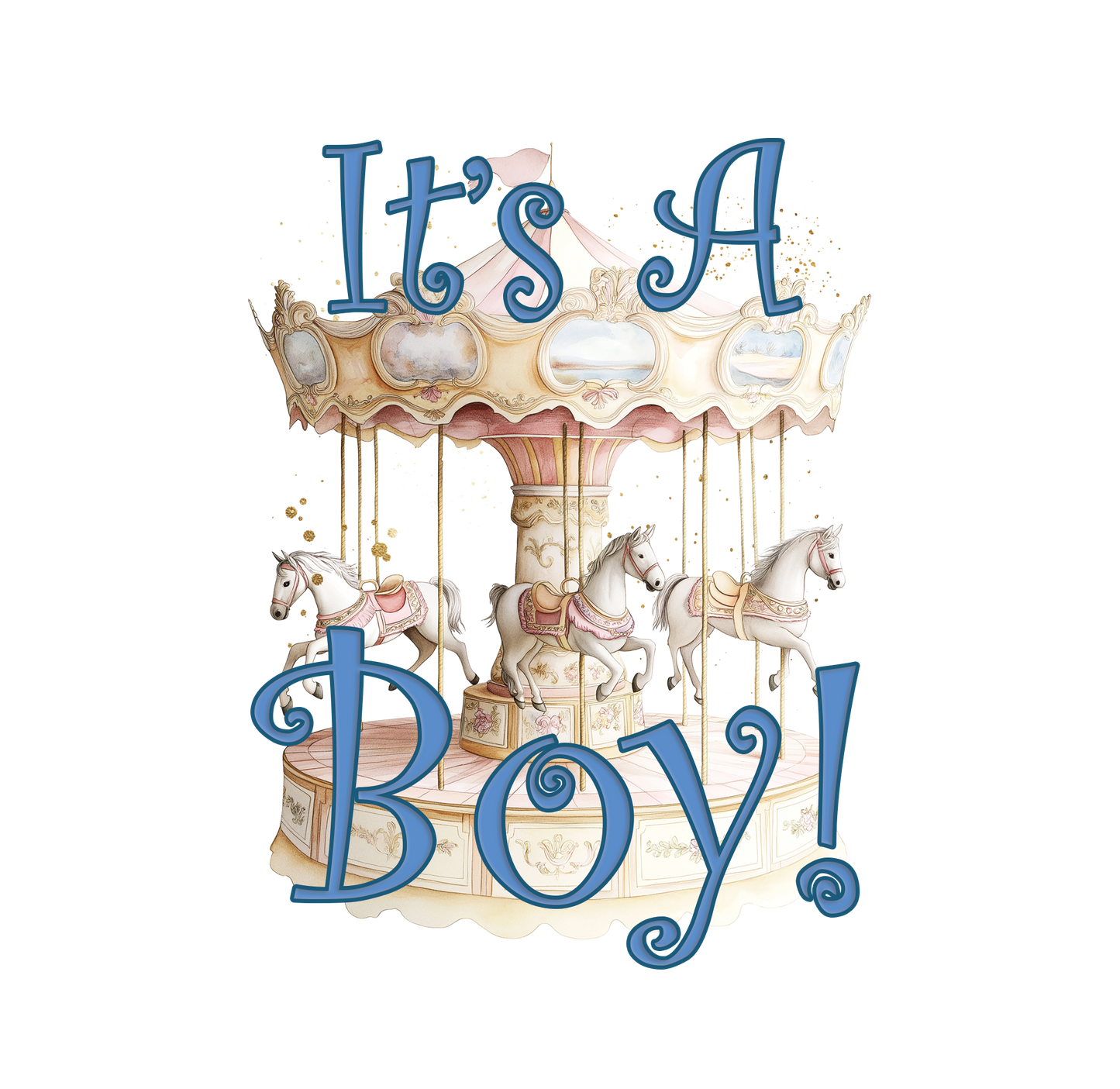 8" x 8" Baby Shower