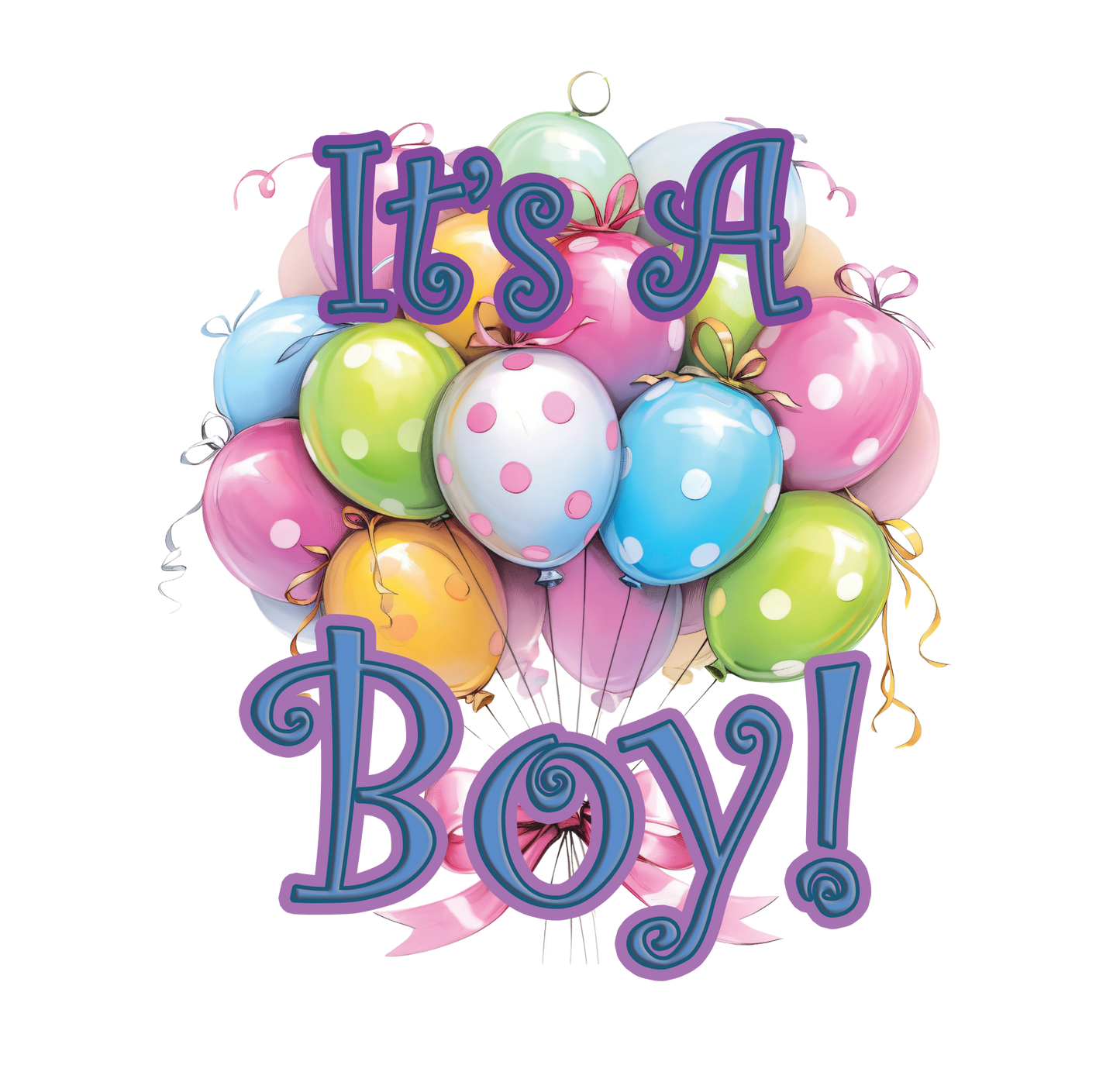 8" x 8" Baby Shower