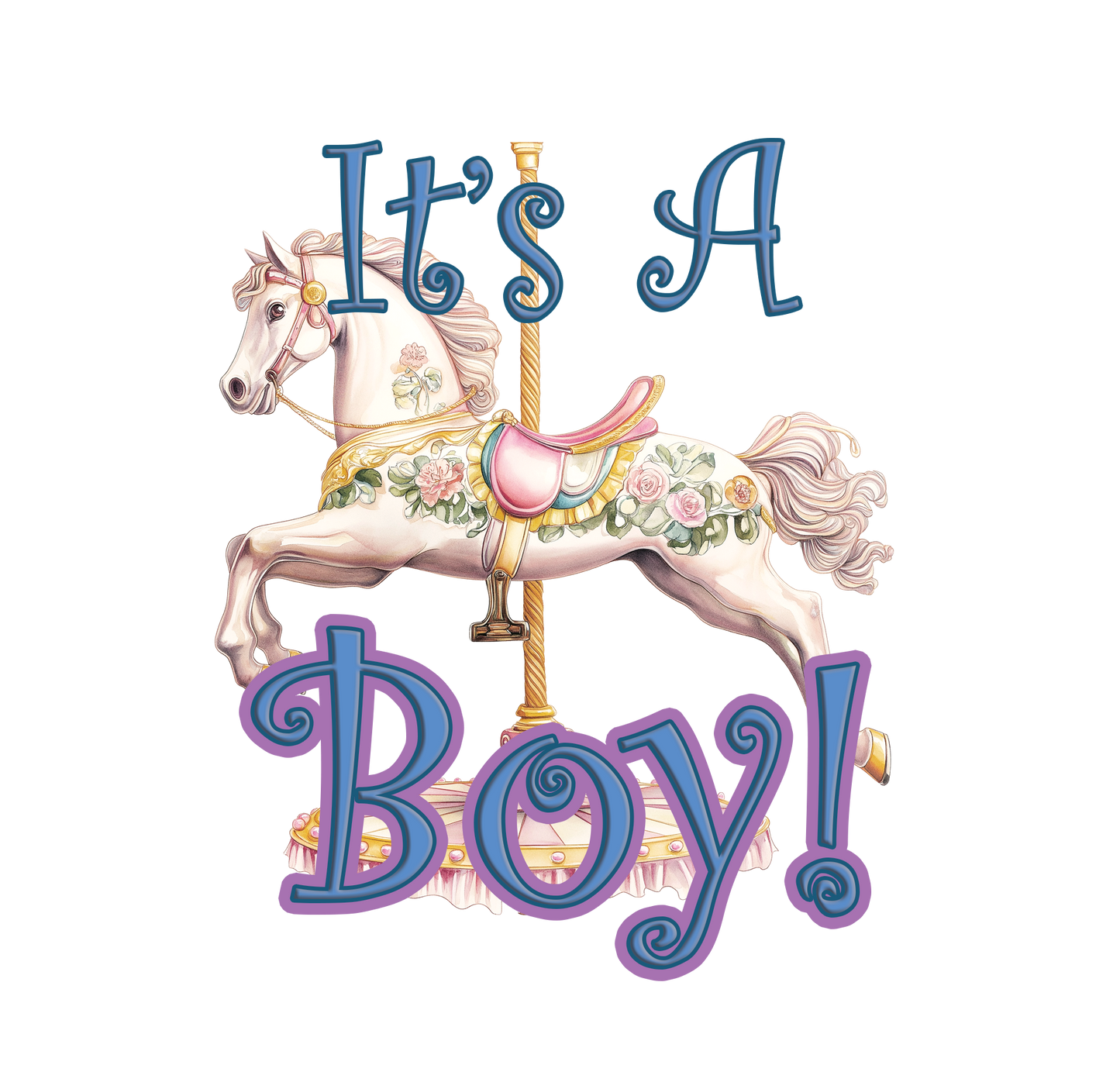 8" x 8" Baby Shower